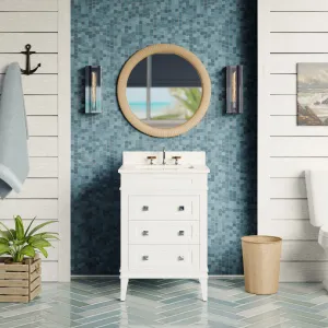 Eleanor 24-inch Vanity with Engineered Marble Top