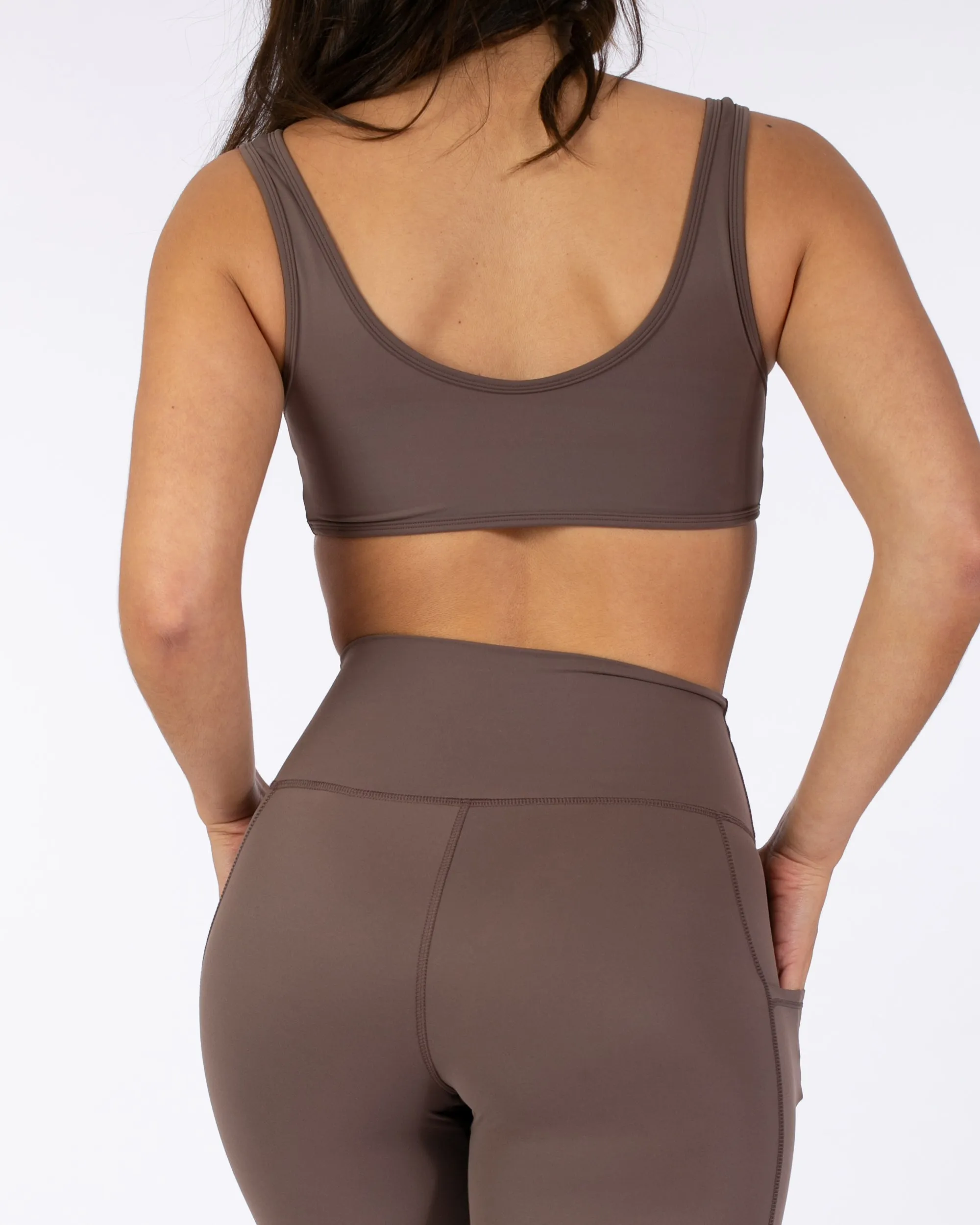 Energy Sports Bra - Walnut