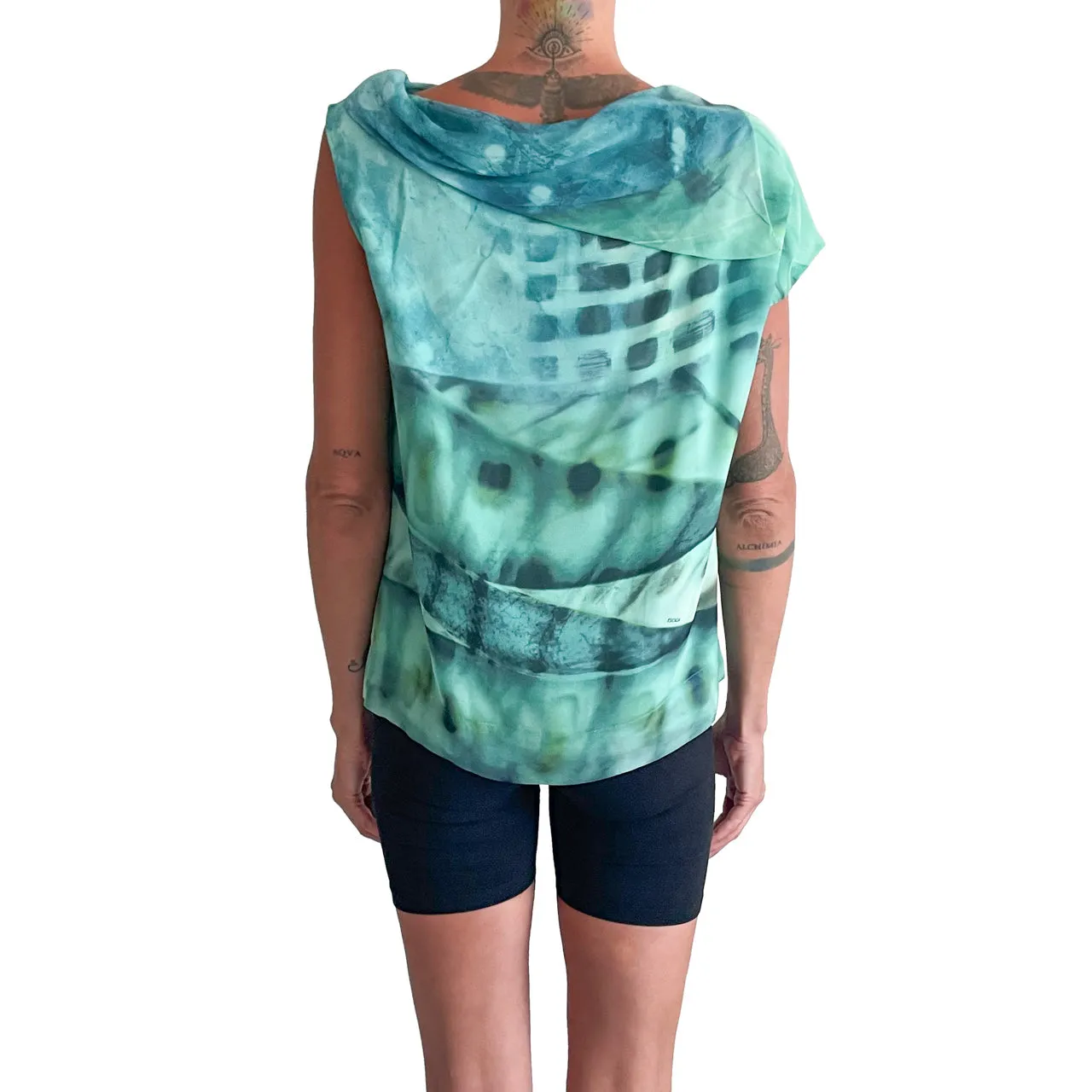 Escada Silk Patterned Top