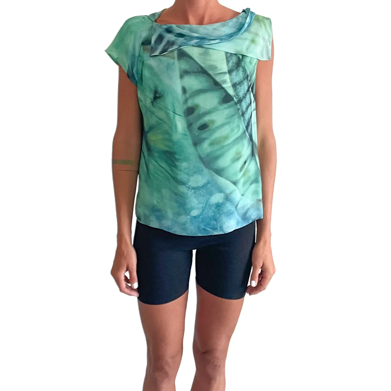 Escada Silk Patterned Top