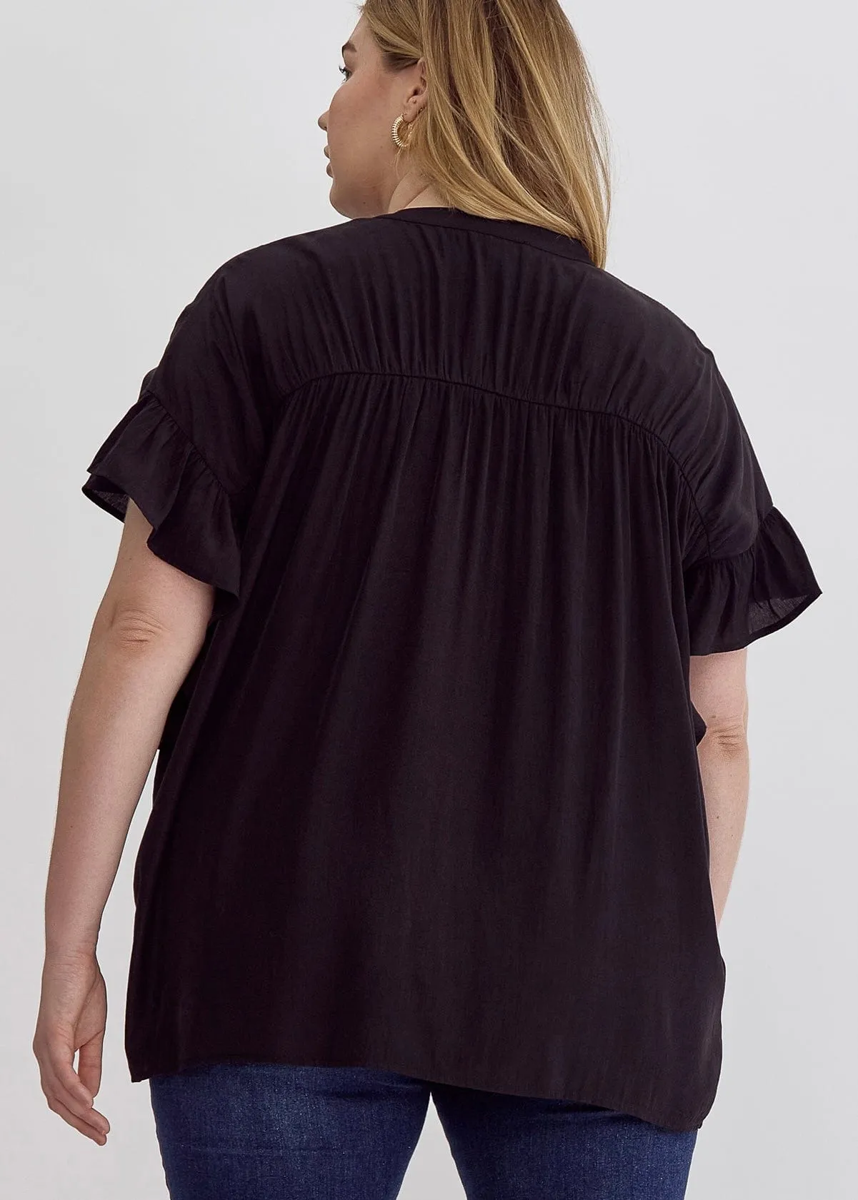 Favorite Black Blouse | S-2X