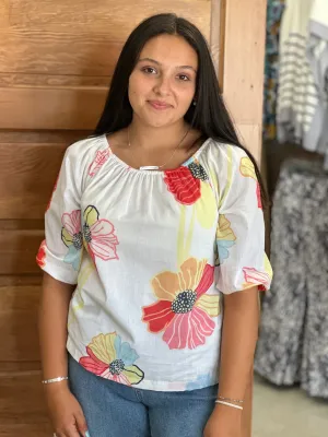 Floral Off Shoulder Top