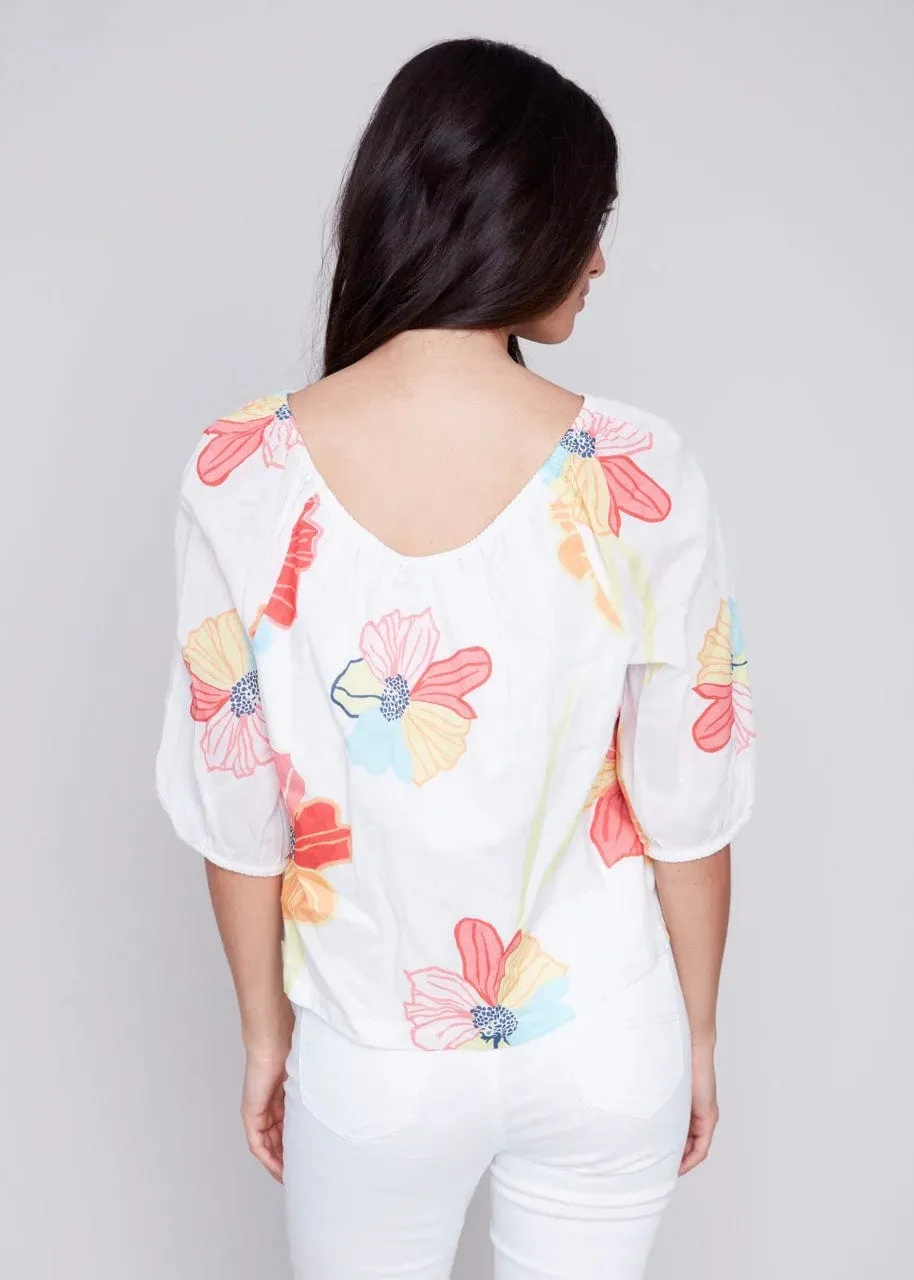 Floral Off Shoulder Top