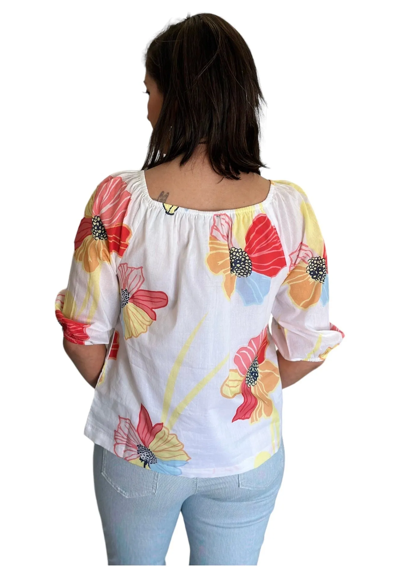 Floral Off Shoulder Top