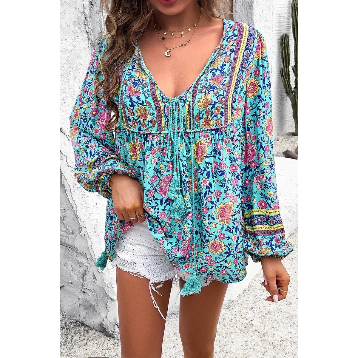 Floral Wanderlust Blouse