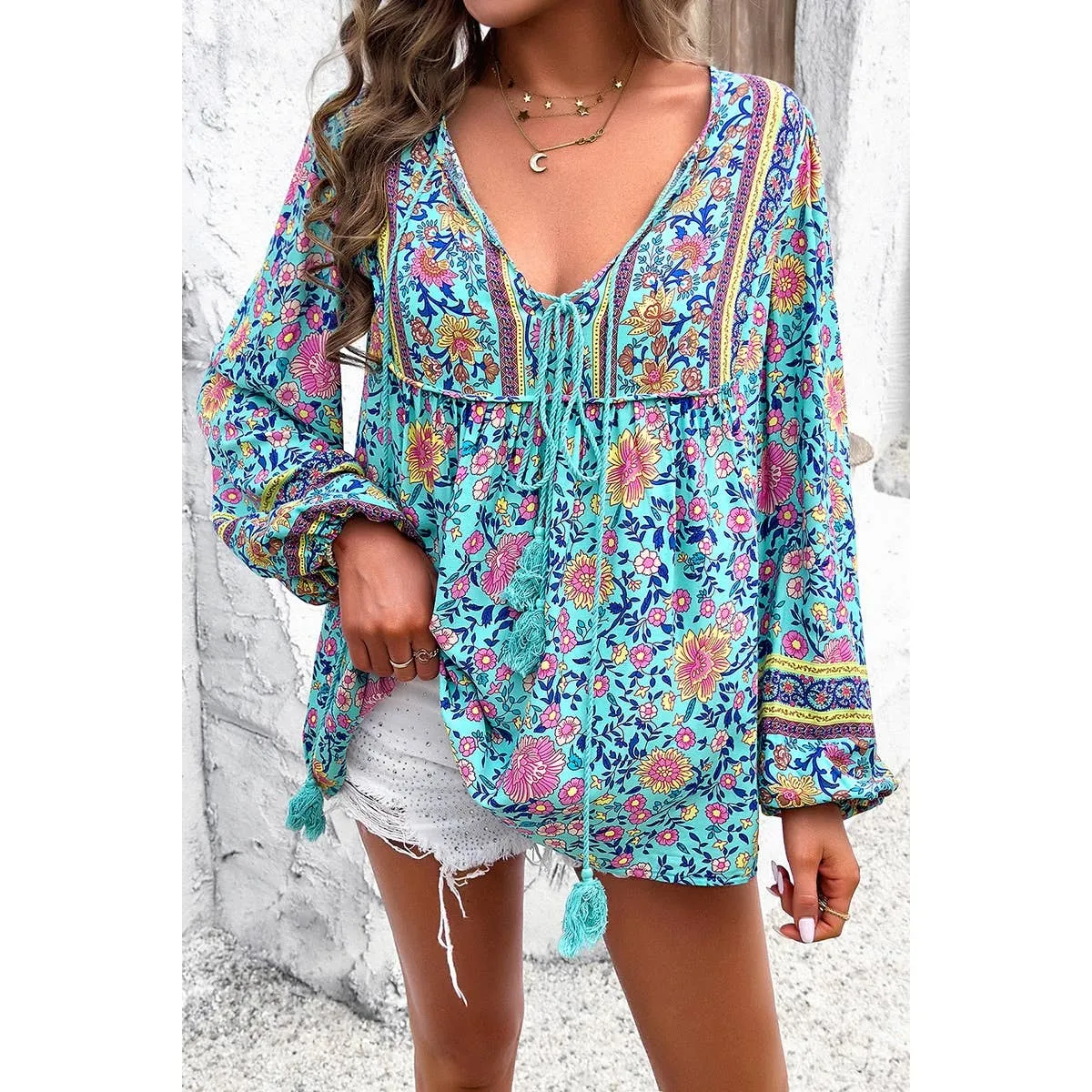 Floral Wanderlust Blouse