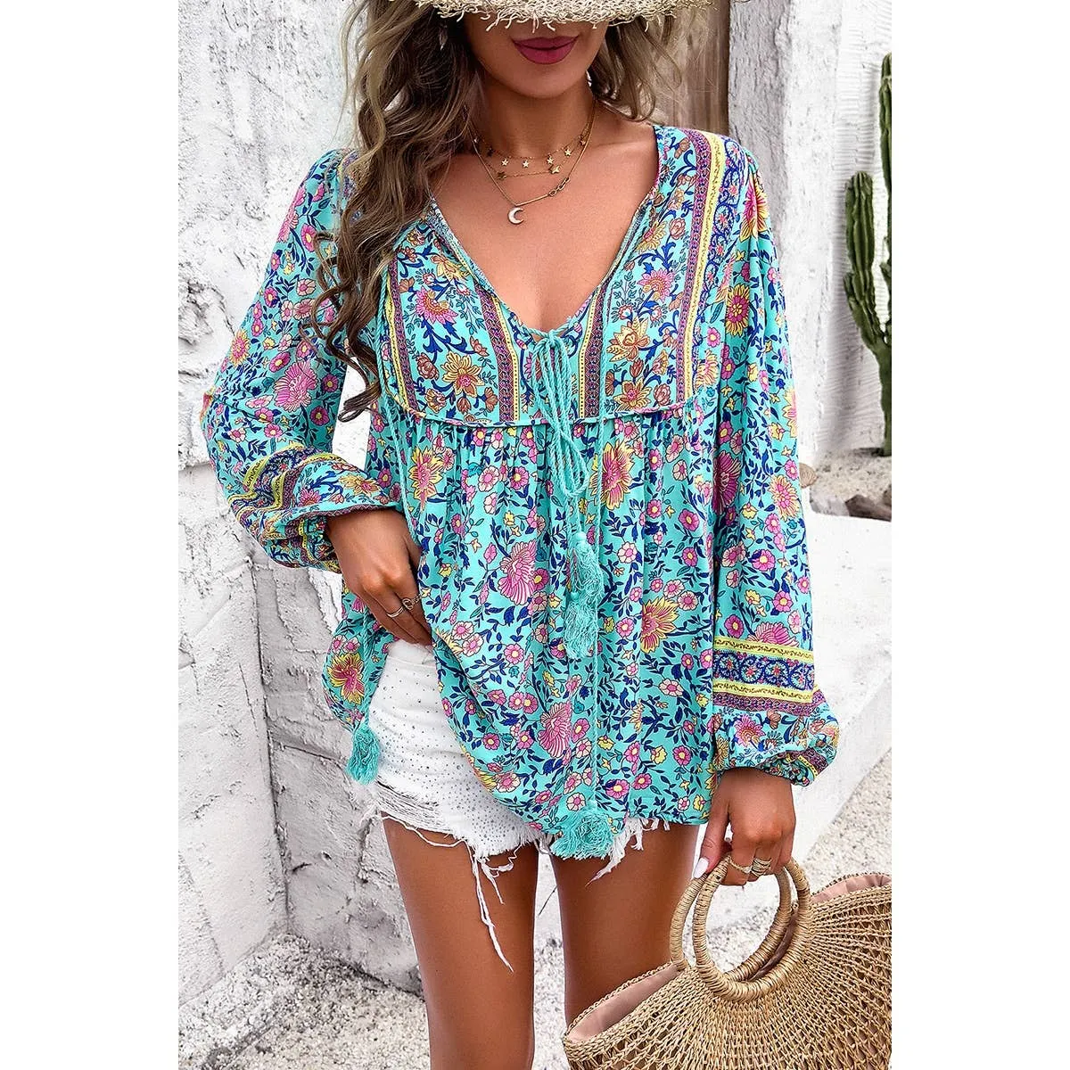 Floral Wanderlust Blouse