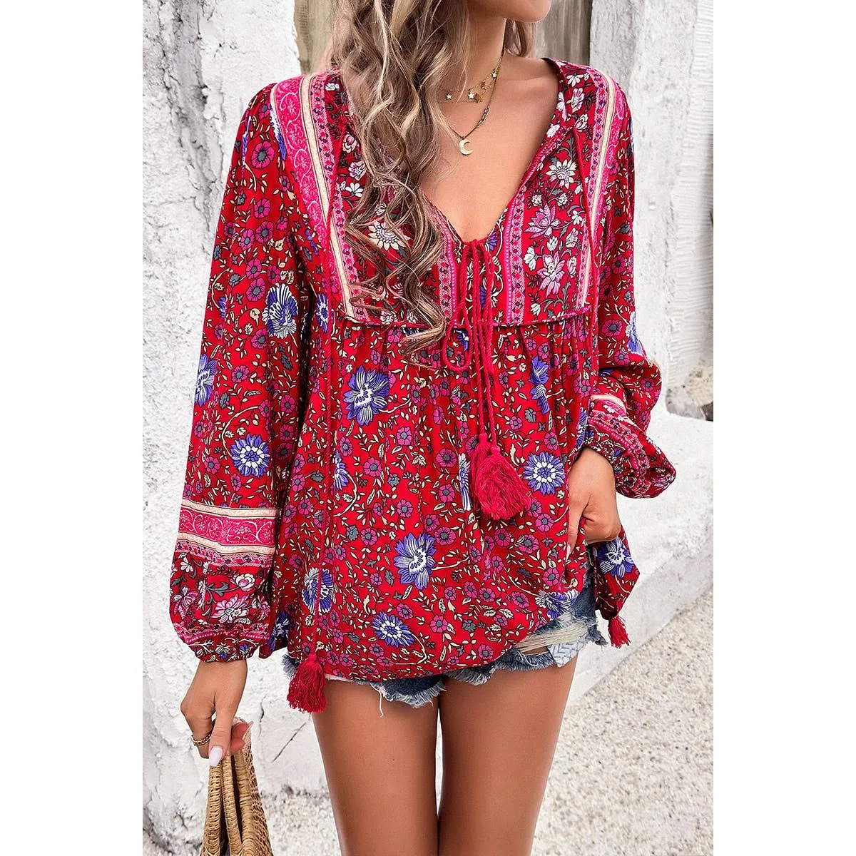 Floral Wanderlust Blouse