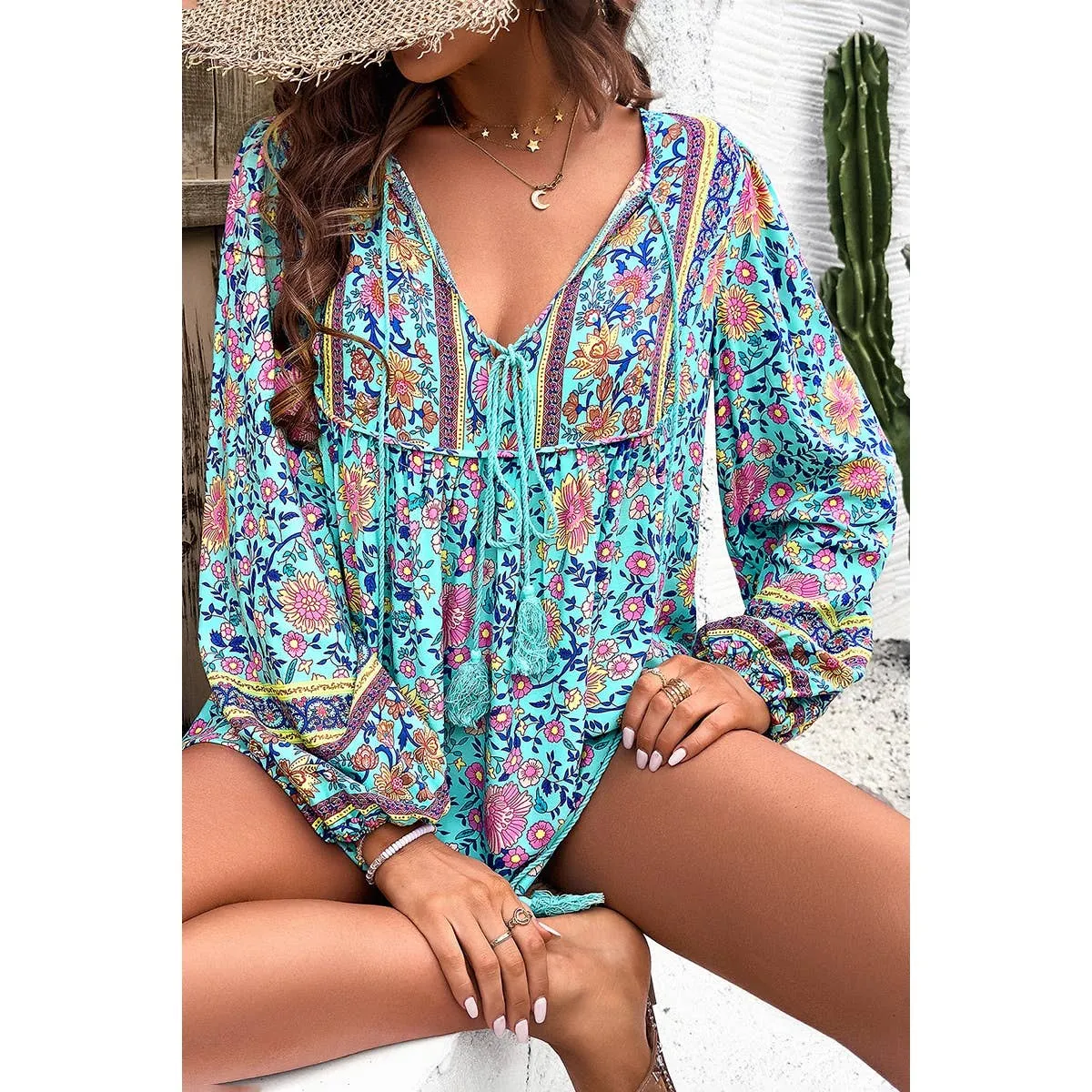 Floral Wanderlust Blouse