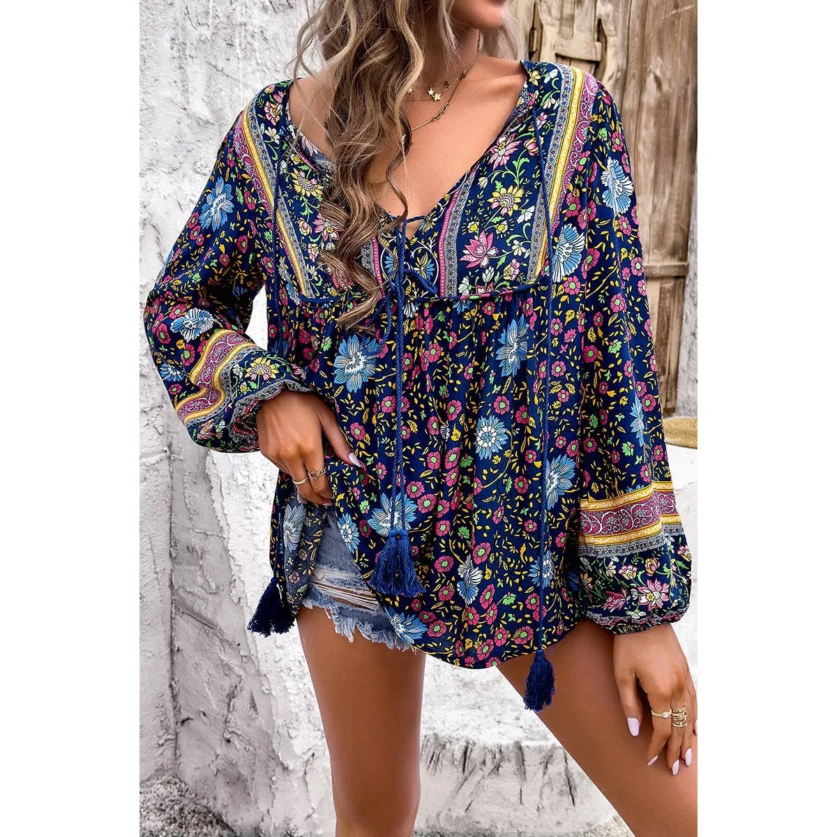 Floral Wanderlust Blouse