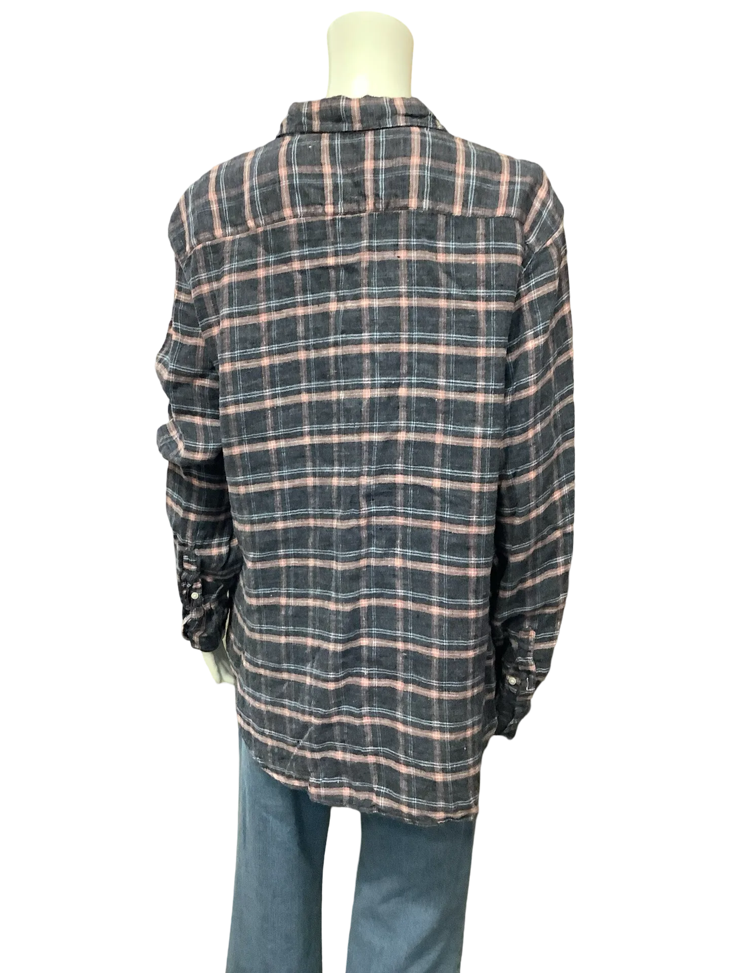 Frank & Eileen Shirt Flannel Print Plaid Size: XL