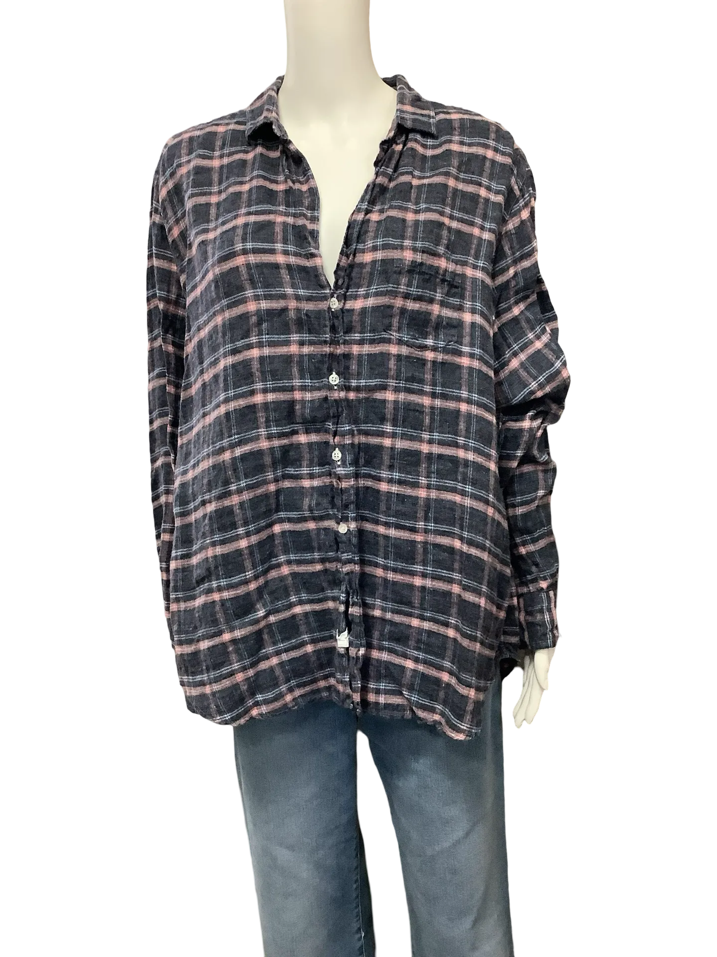 Frank & Eileen Shirt Flannel Print Plaid Size: XL