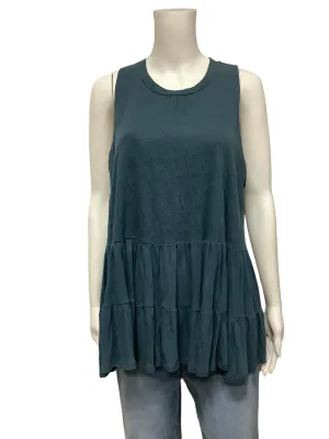 Free People Top Blue Size: XS