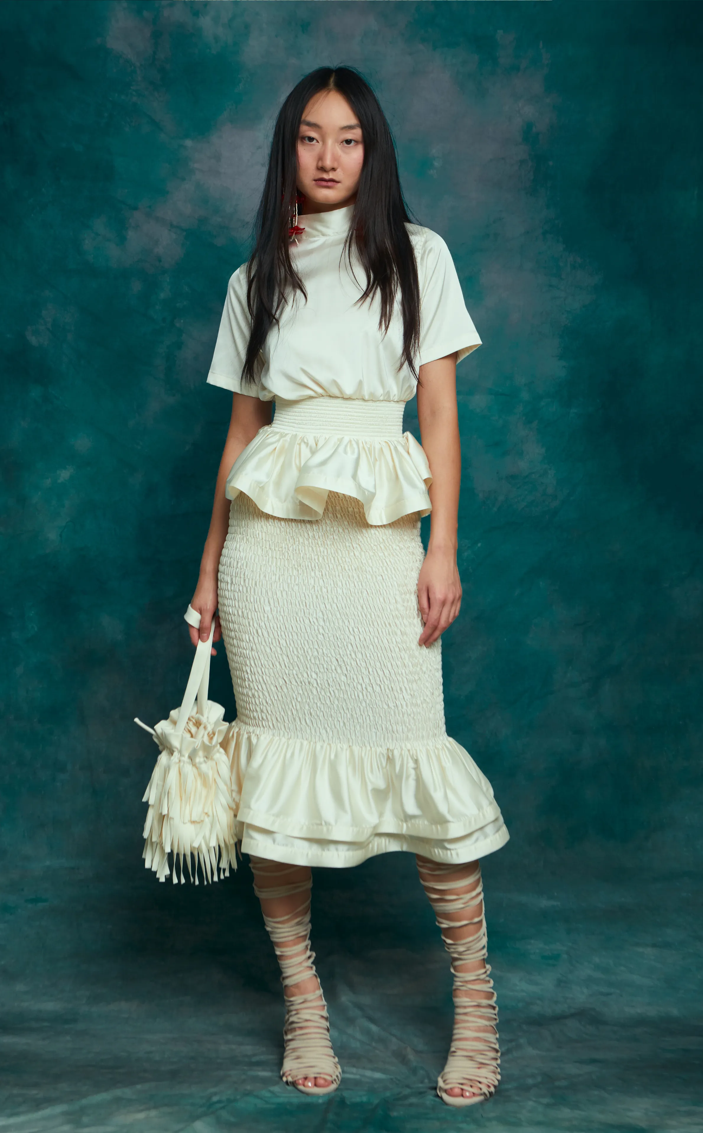 GAMBIA TOP - IVORY (PRE-ORDER)