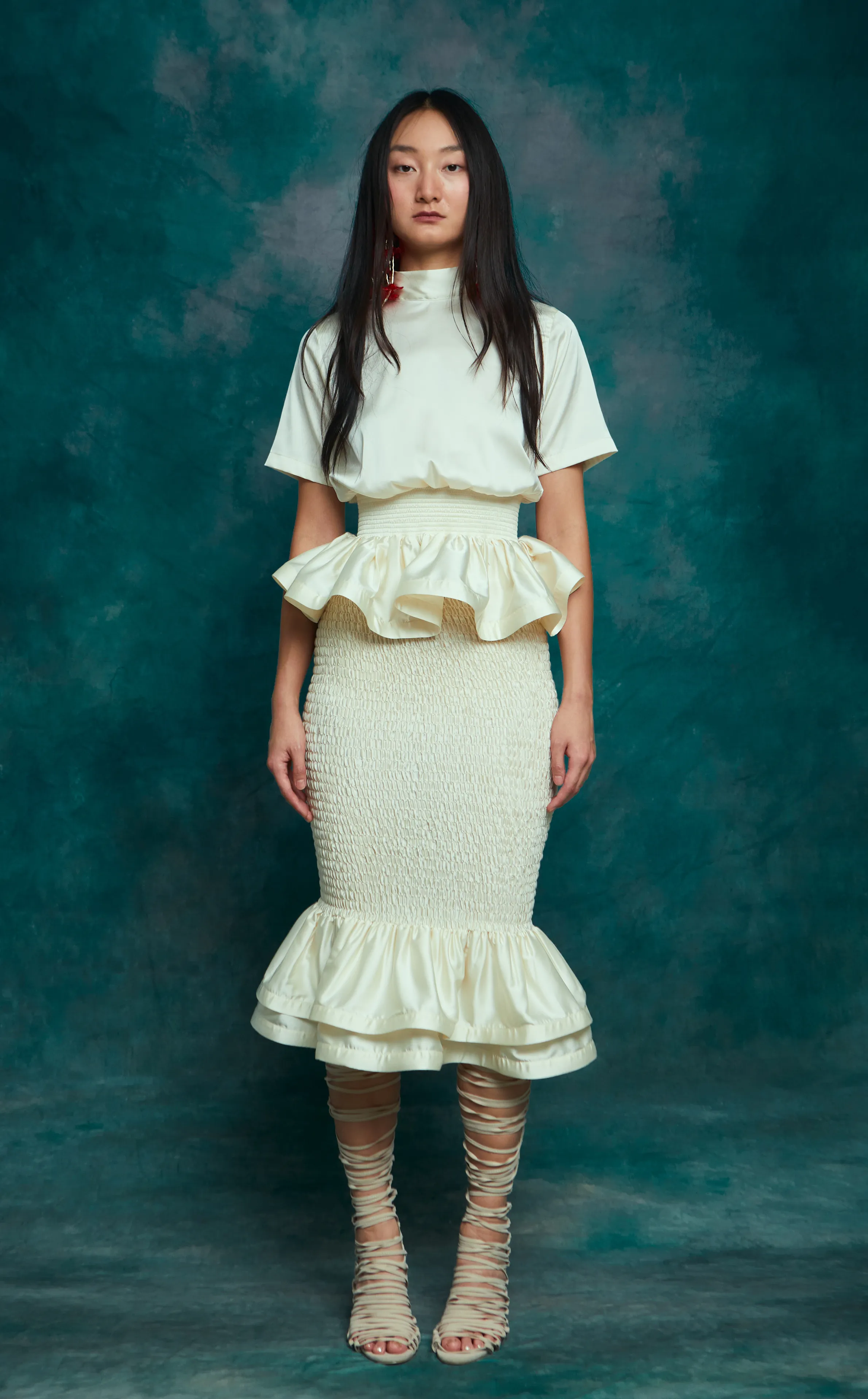 GAMBIA TOP - IVORY (PRE-ORDER)