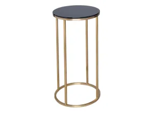 Gillmore Space Kensal Circular Lamp Stand Black