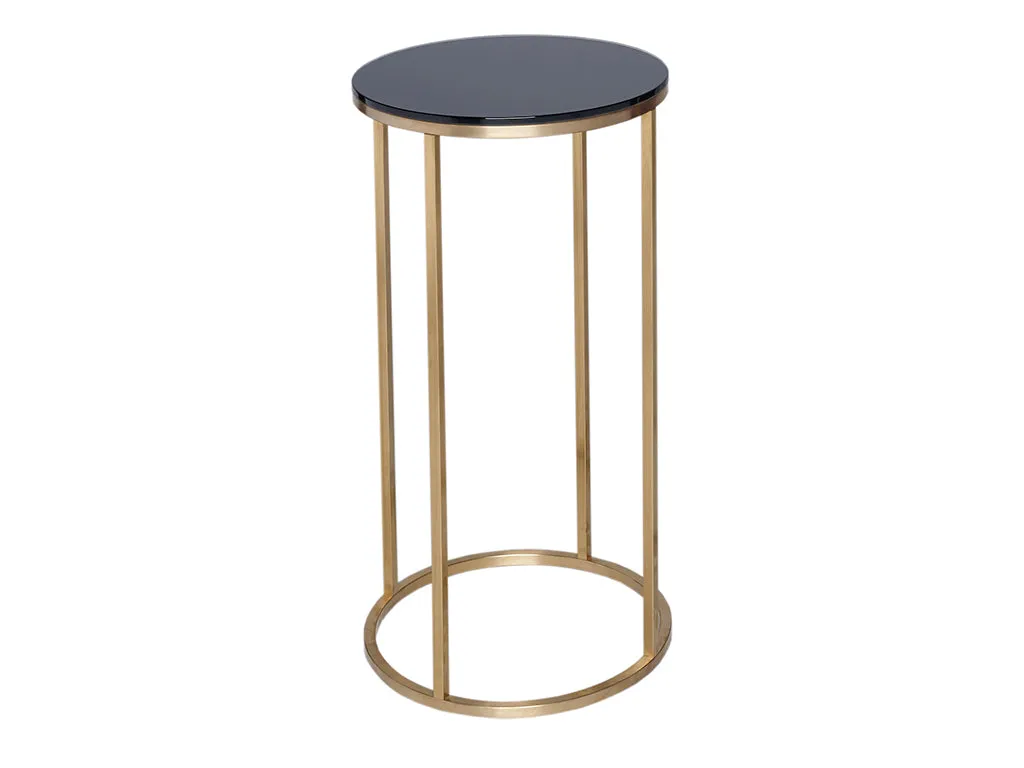 Gillmore Space Kensal Circular Lamp Stand Black