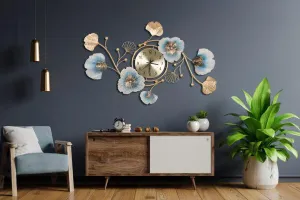 Gingo Leaf Wall Clock