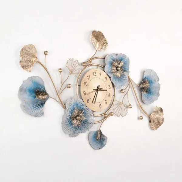 Gingo Leaf Wall Clock