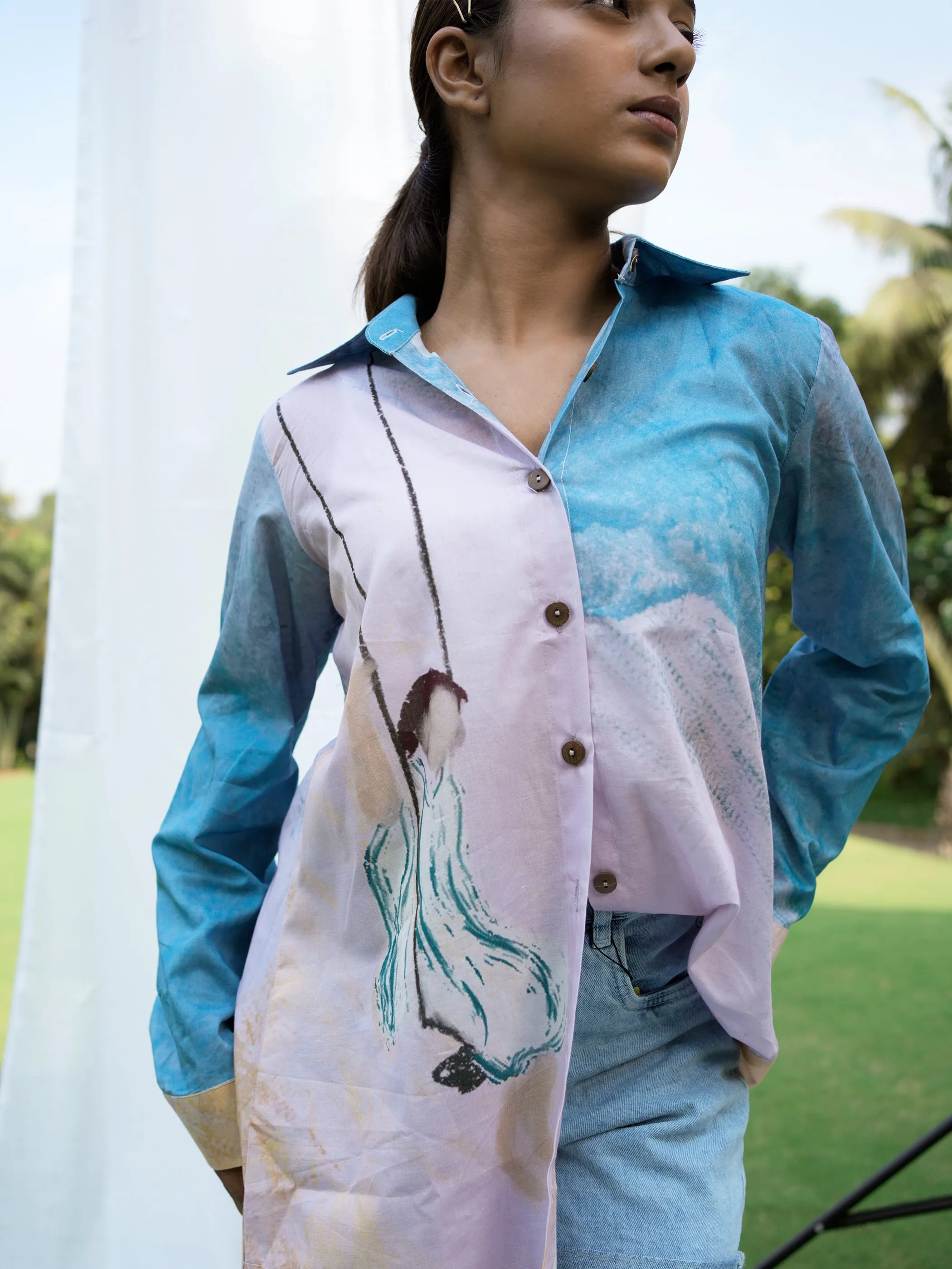 Girl On A Swing Shirt