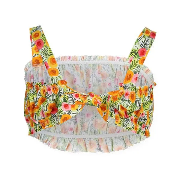 GIRLS 2 PIECE YELLOW SHORT SET