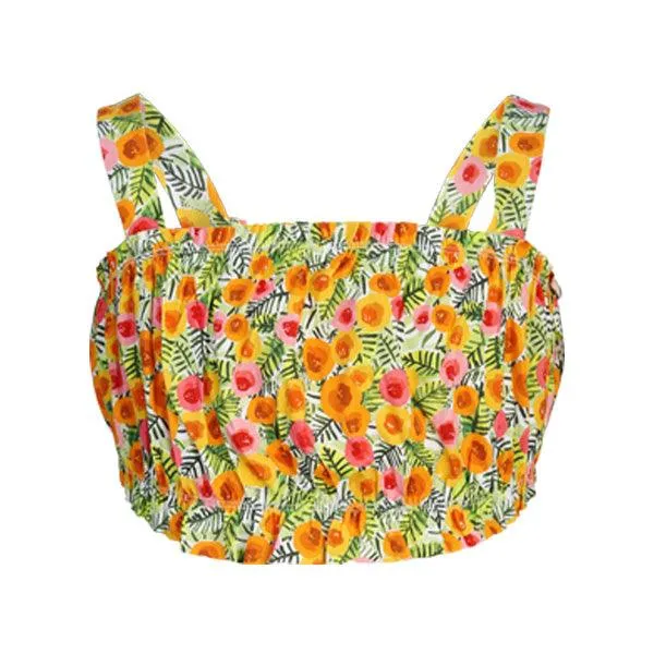 GIRLS 2 PIECE YELLOW SHORT SET