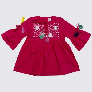 Girl's Embroidery Fashion Top