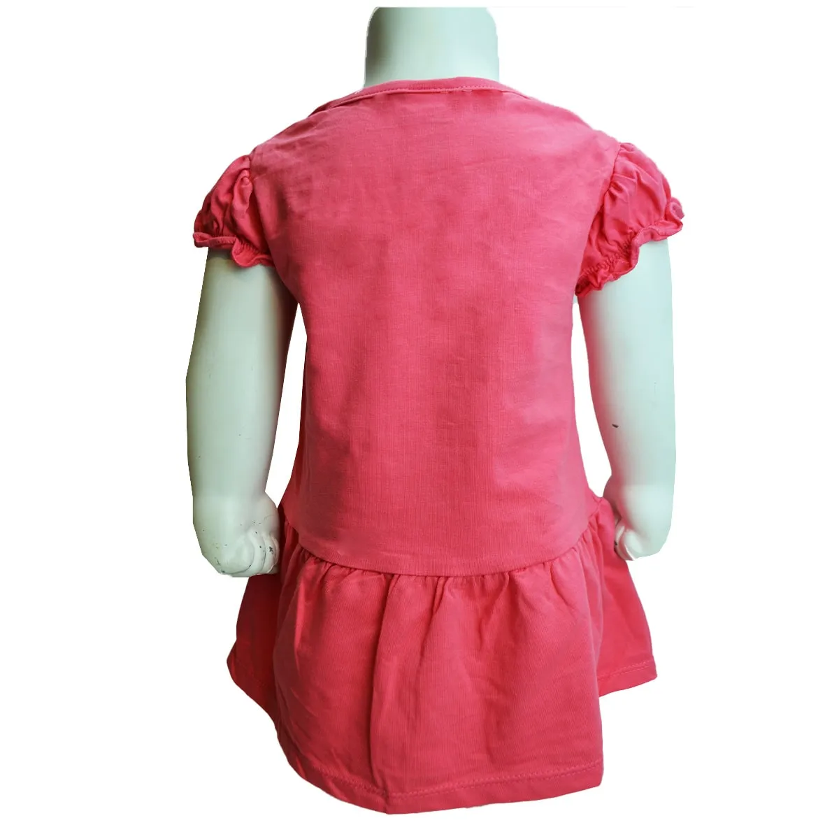 Girls Pink Top | With Flowers| Age 6-24 Months