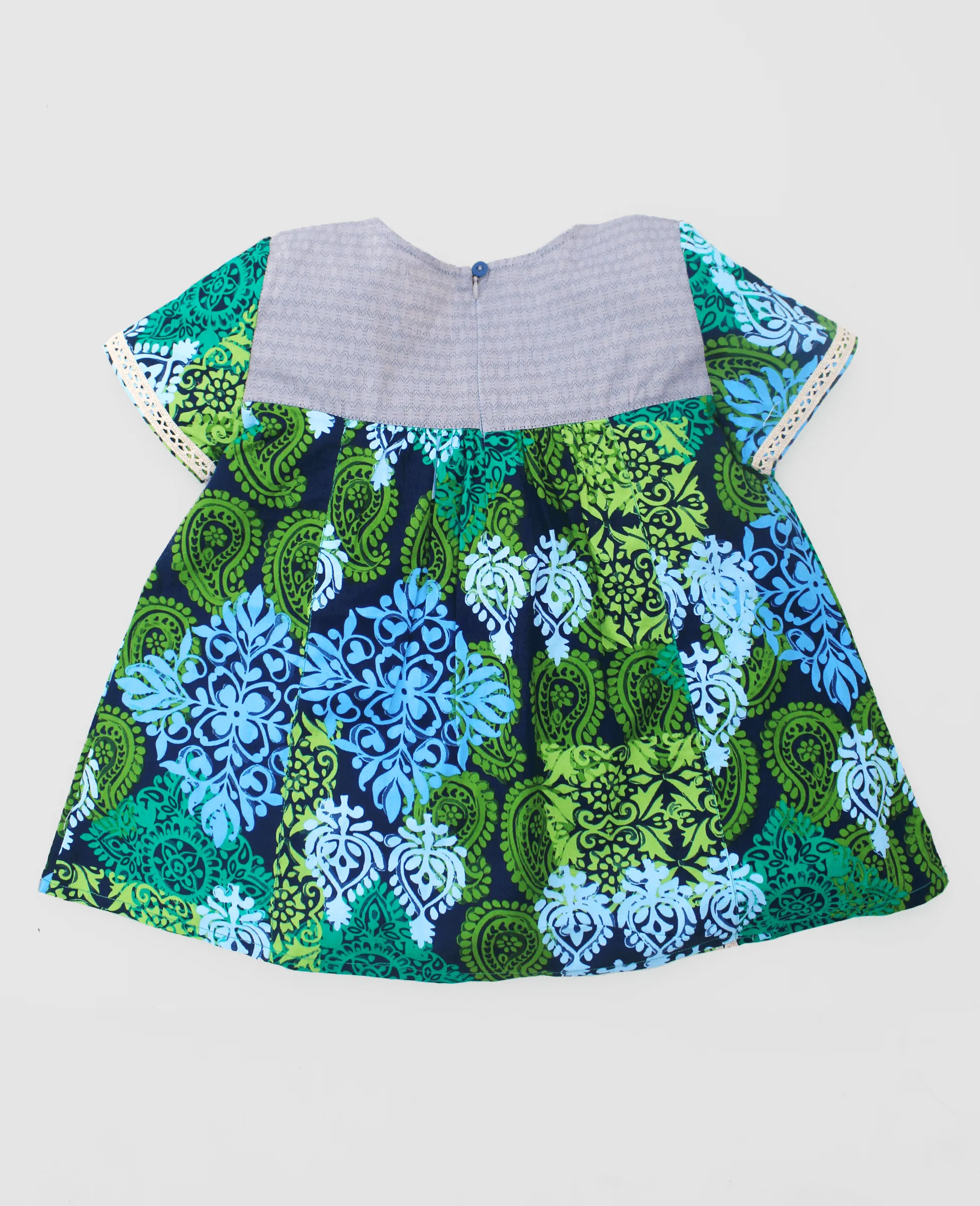 Girls S/S Printed Top