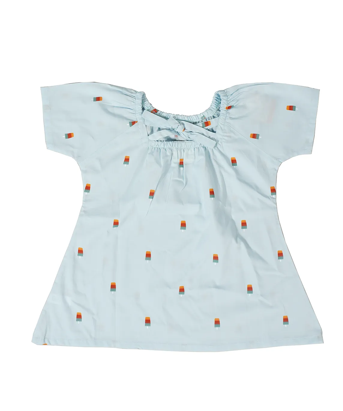 Girl's Tie Back Popsicles Top