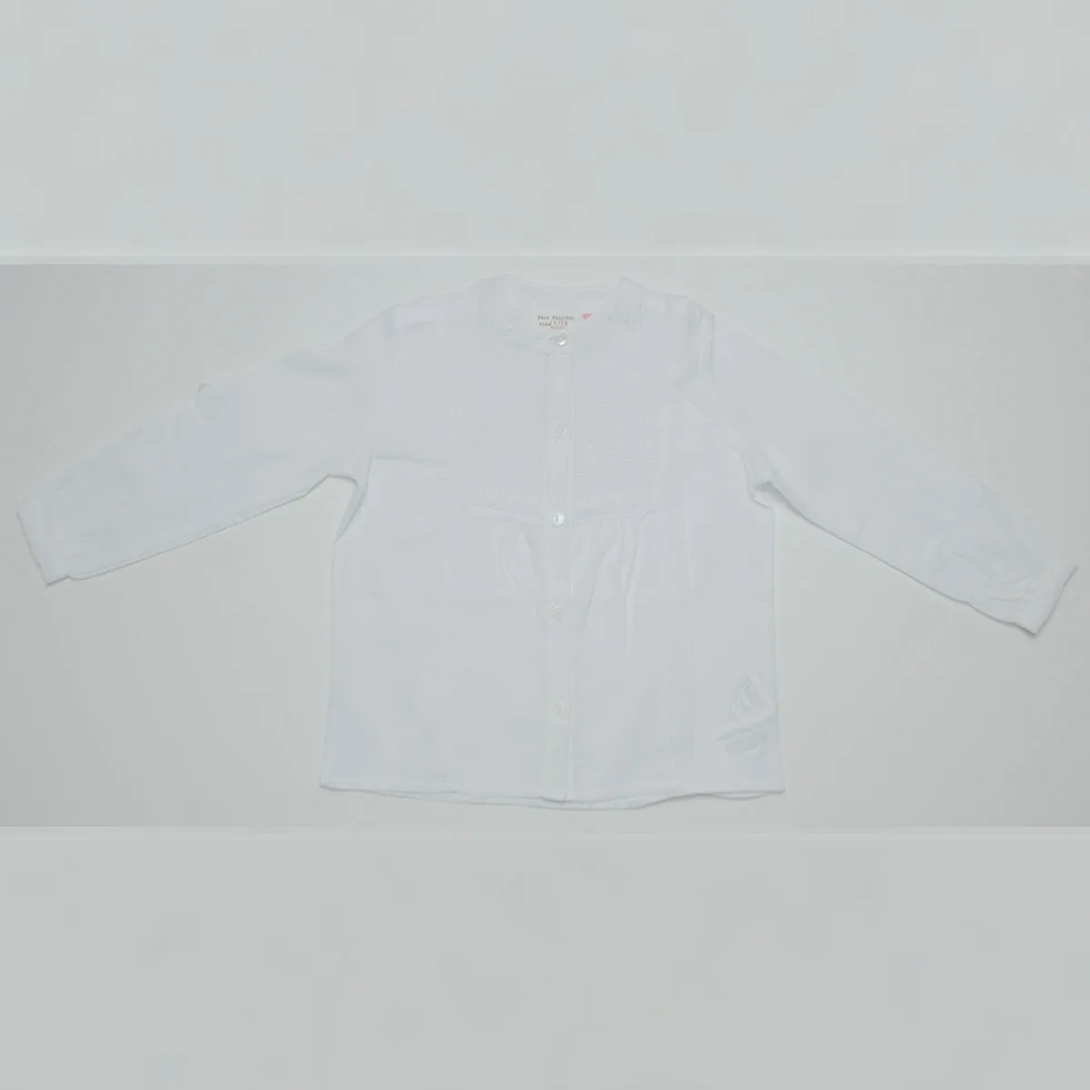 Girls White Top | Ruffled Design | Age 1-3 Years