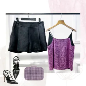 Glitter Cami Top