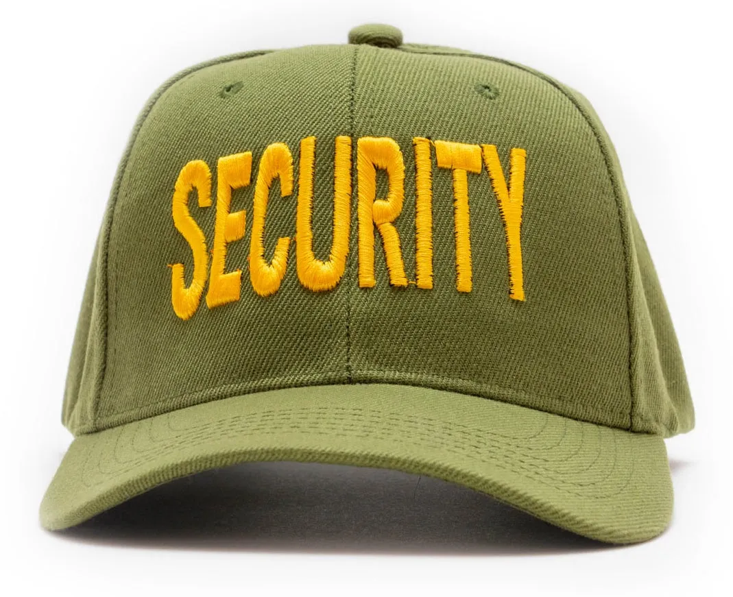Green Cap With Gold SECURITY ID