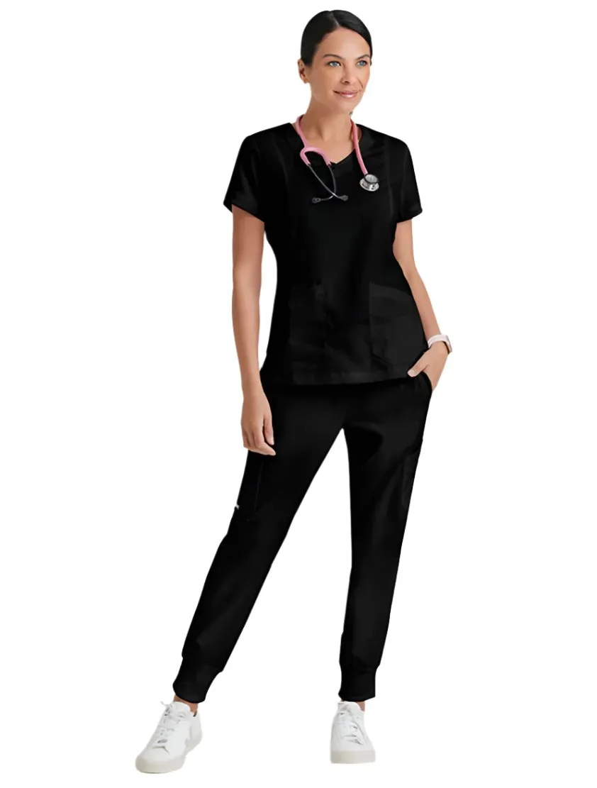 Grey's Anatomy™ by Barco Kira Zipper-Pocket Scrub Top