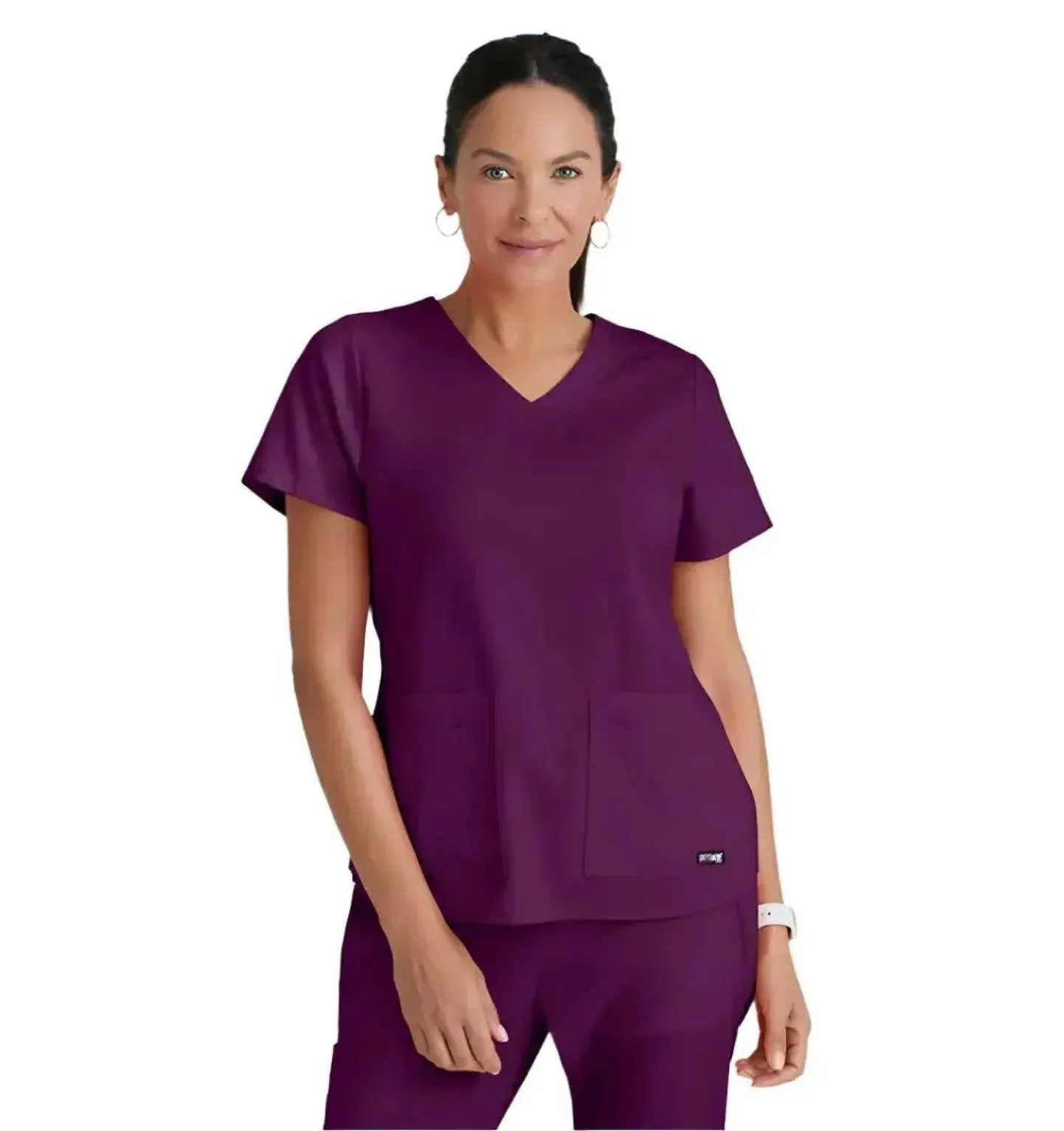 Grey's Anatomy Stretch™ by Barco Emma 4-Pocket V-Neck Scrub Top