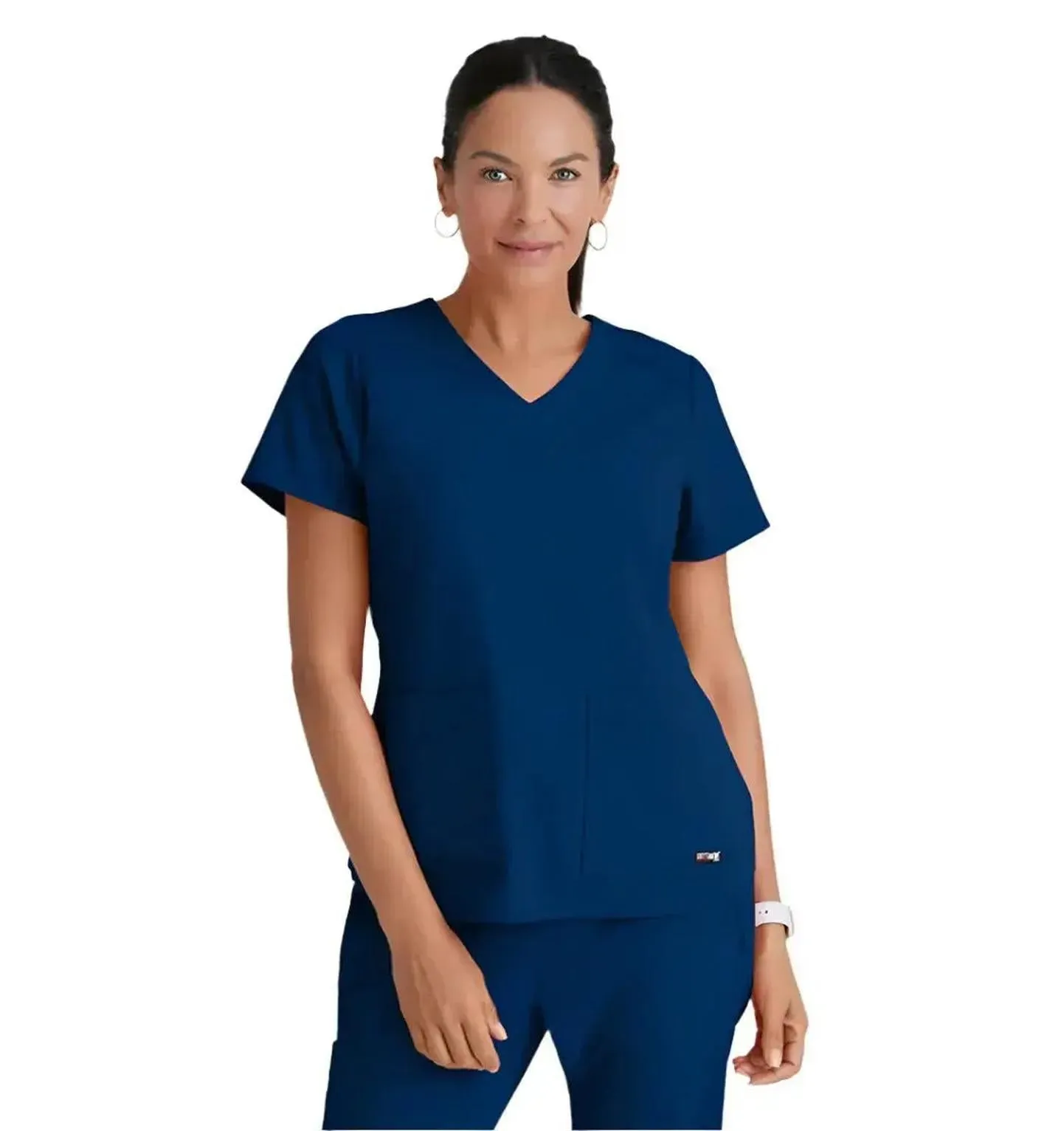 Grey's Anatomy Stretch™ by Barco Emma 4-Pocket V-Neck Scrub Top