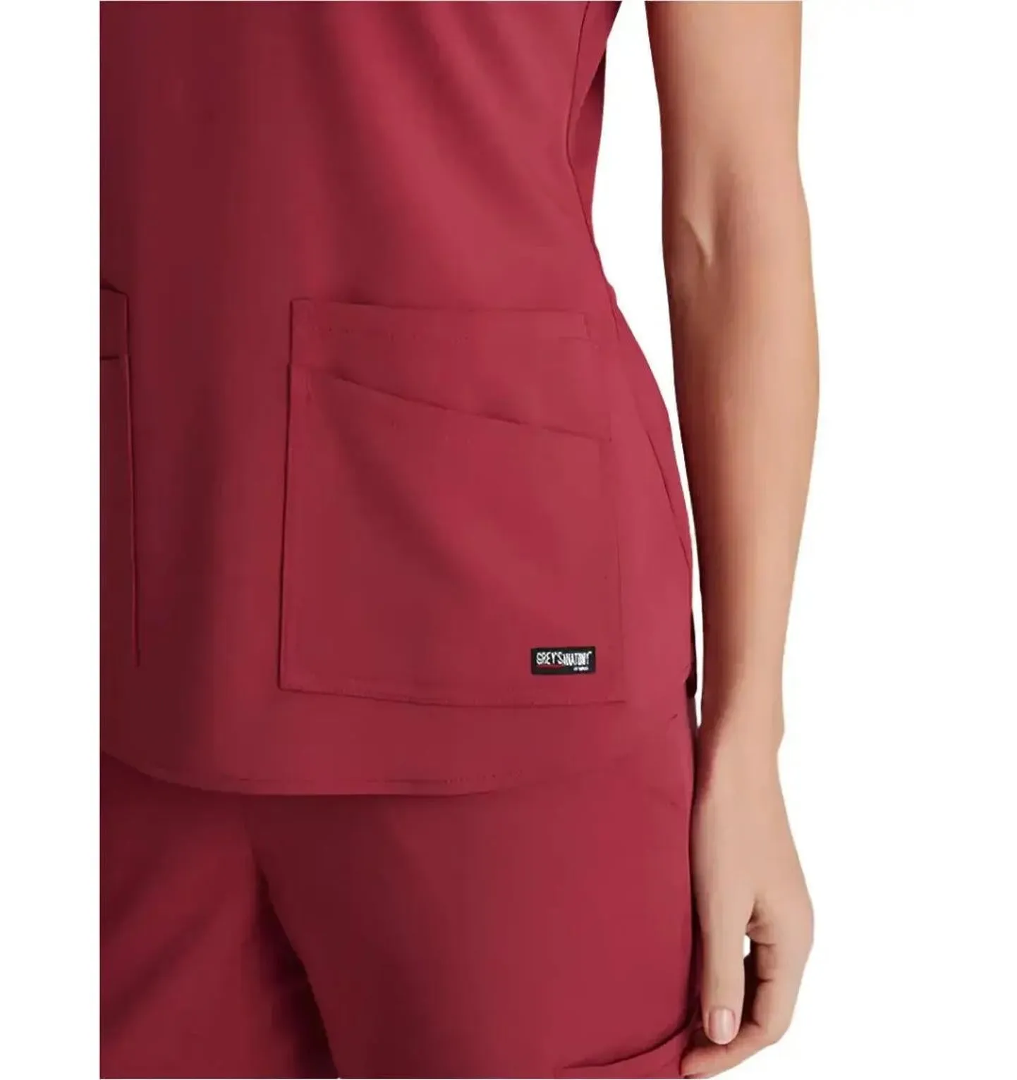 Grey's Anatomy Stretch™ by Barco Emma 4-Pocket V-Neck Scrub Top