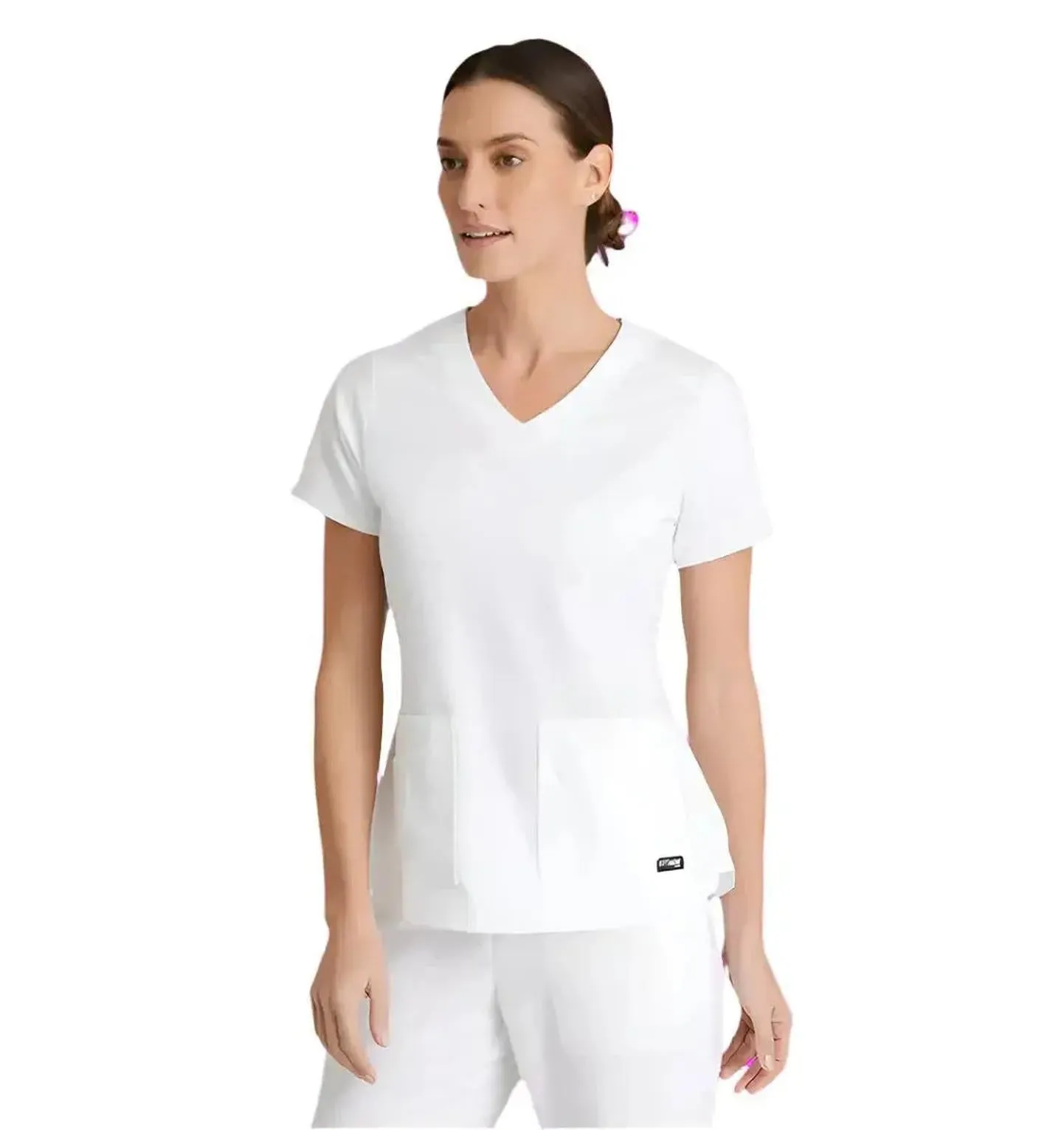 Grey's Anatomy Stretch™ by Barco Emma 4-Pocket V-Neck Scrub Top