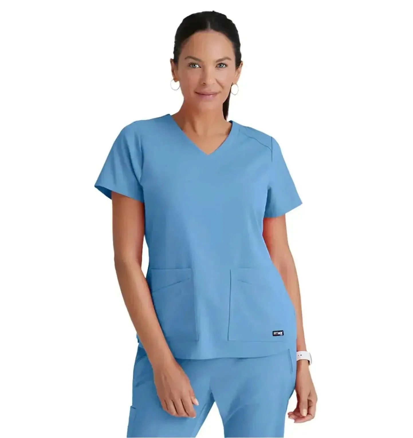 Grey's Anatomy Stretch™ by Barco Emma 4-Pocket V-Neck Scrub Top