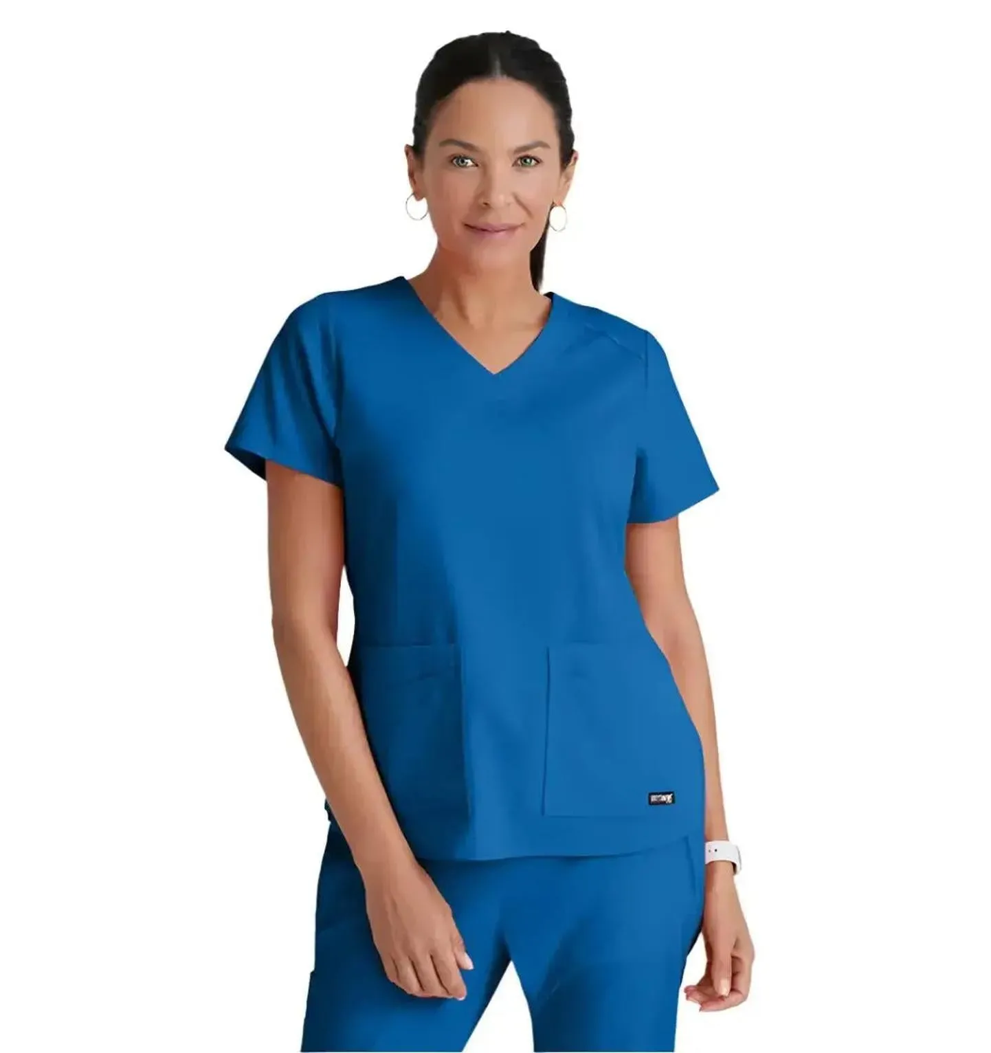 Grey's Anatomy Stretch™ by Barco Emma 4-Pocket V-Neck Scrub Top