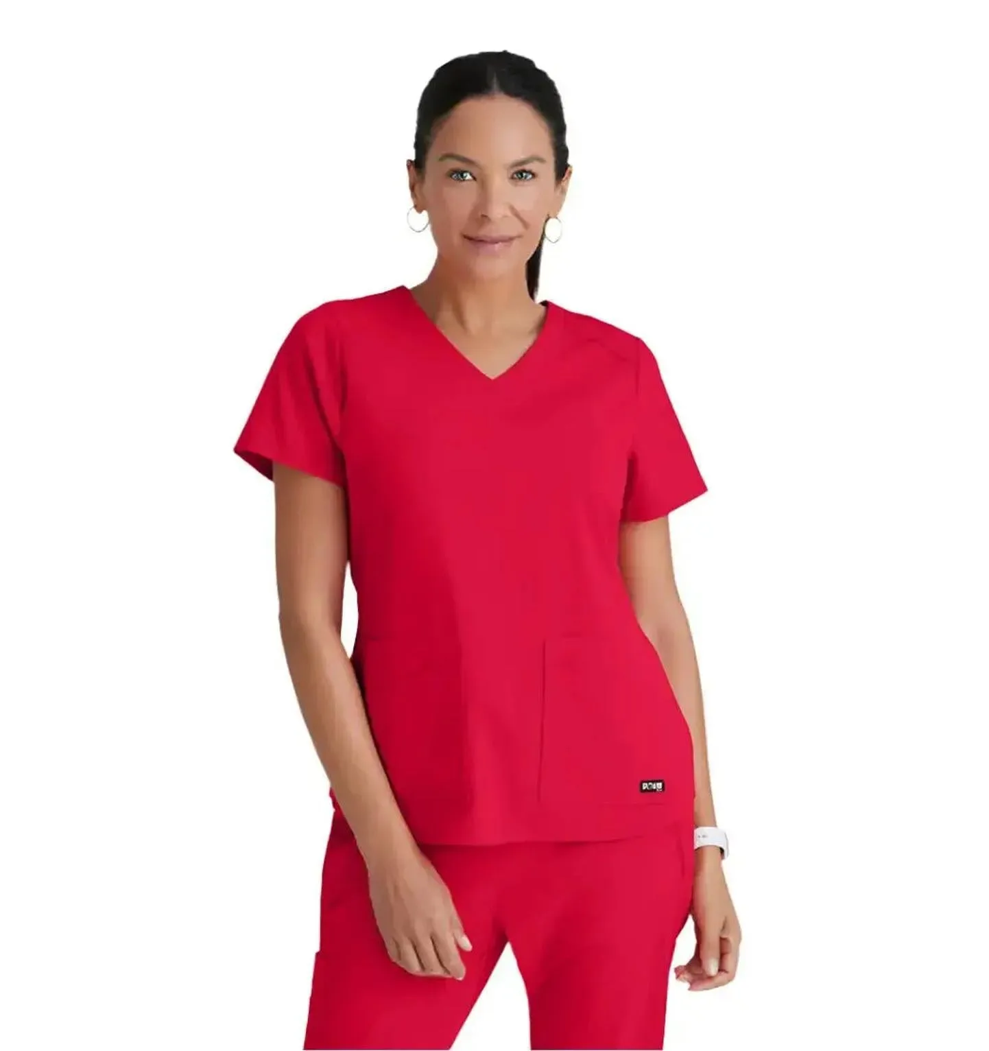 Grey's Anatomy Stretch™ by Barco Emma 4-Pocket V-Neck Scrub Top
