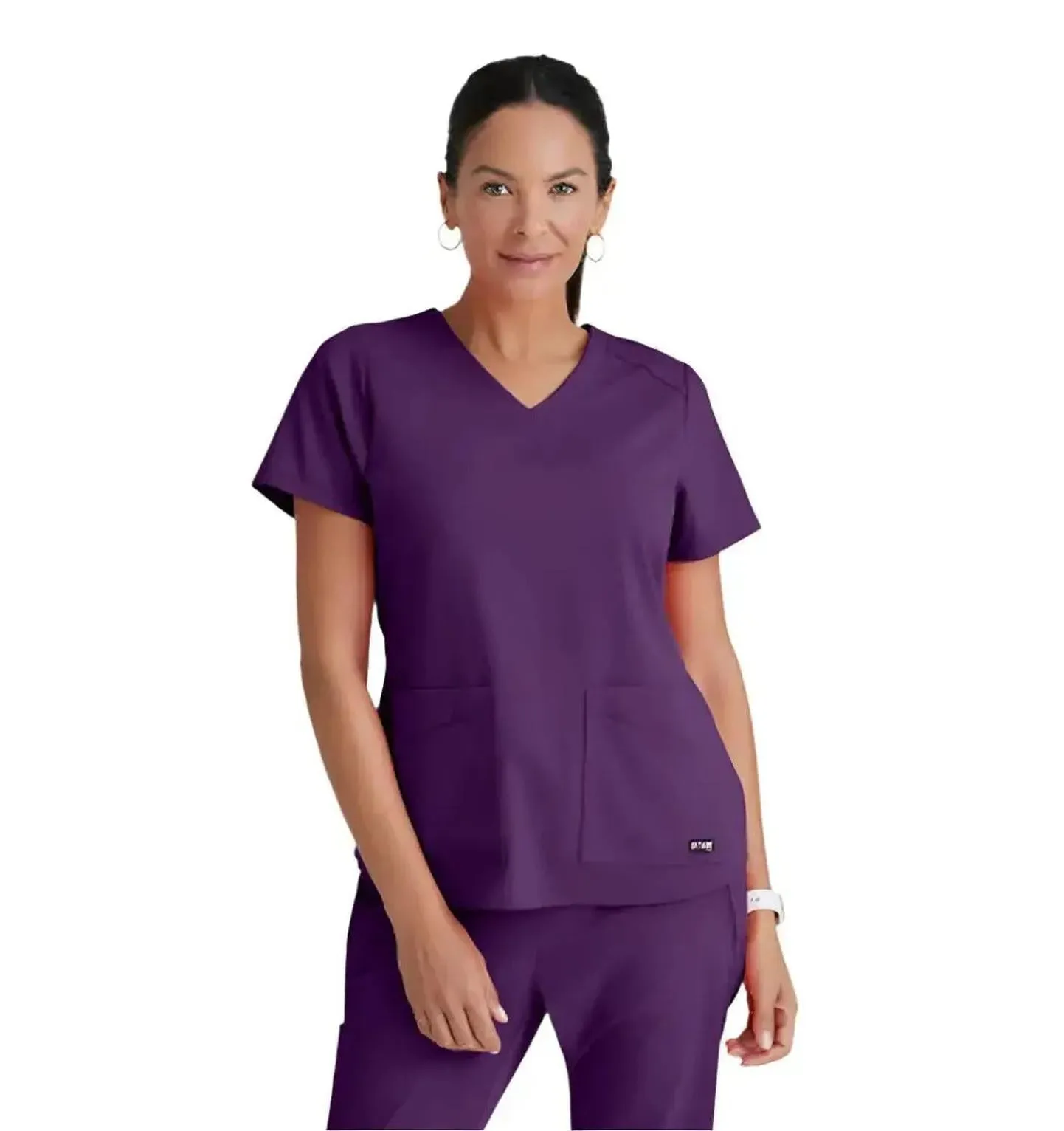 Grey's Anatomy Stretch™ by Barco Emma 4-Pocket V-Neck Scrub Top