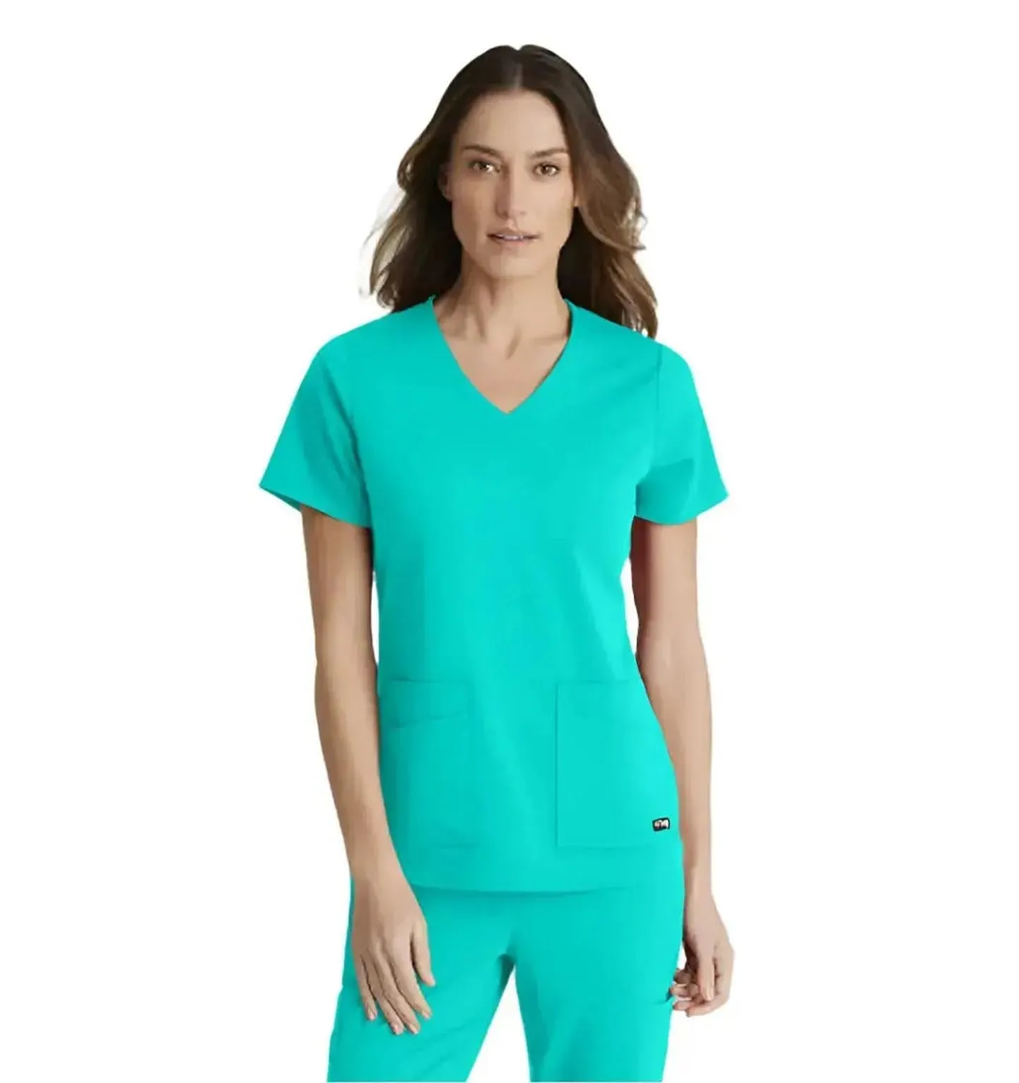 Grey's Anatomy Stretch™ by Barco Emma 4-Pocket V-Neck Scrub Top