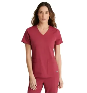 Grey's Anatomy Stretch™ by Barco Emma 4-Pocket V-Neck Scrub Top