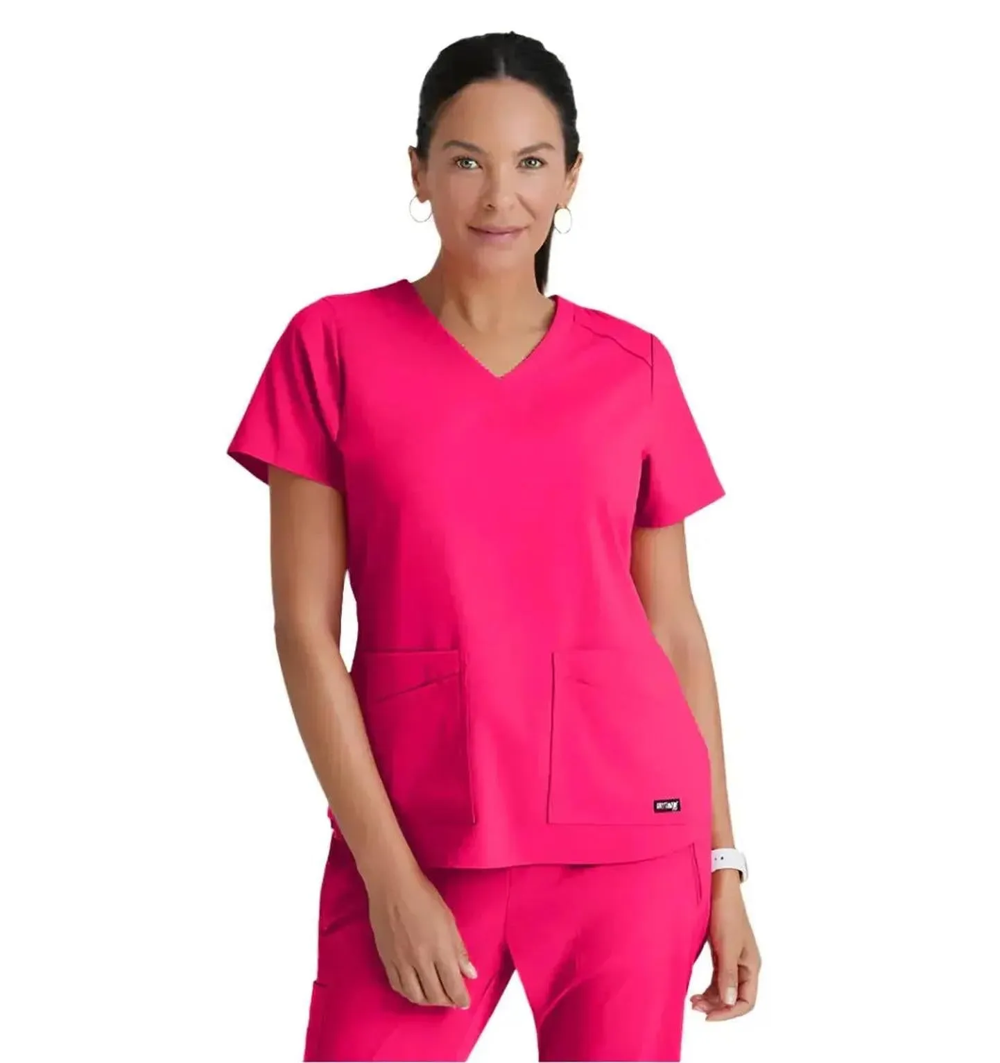 Grey's Anatomy Stretch™ by Barco Emma 4-Pocket V-Neck Scrub Top