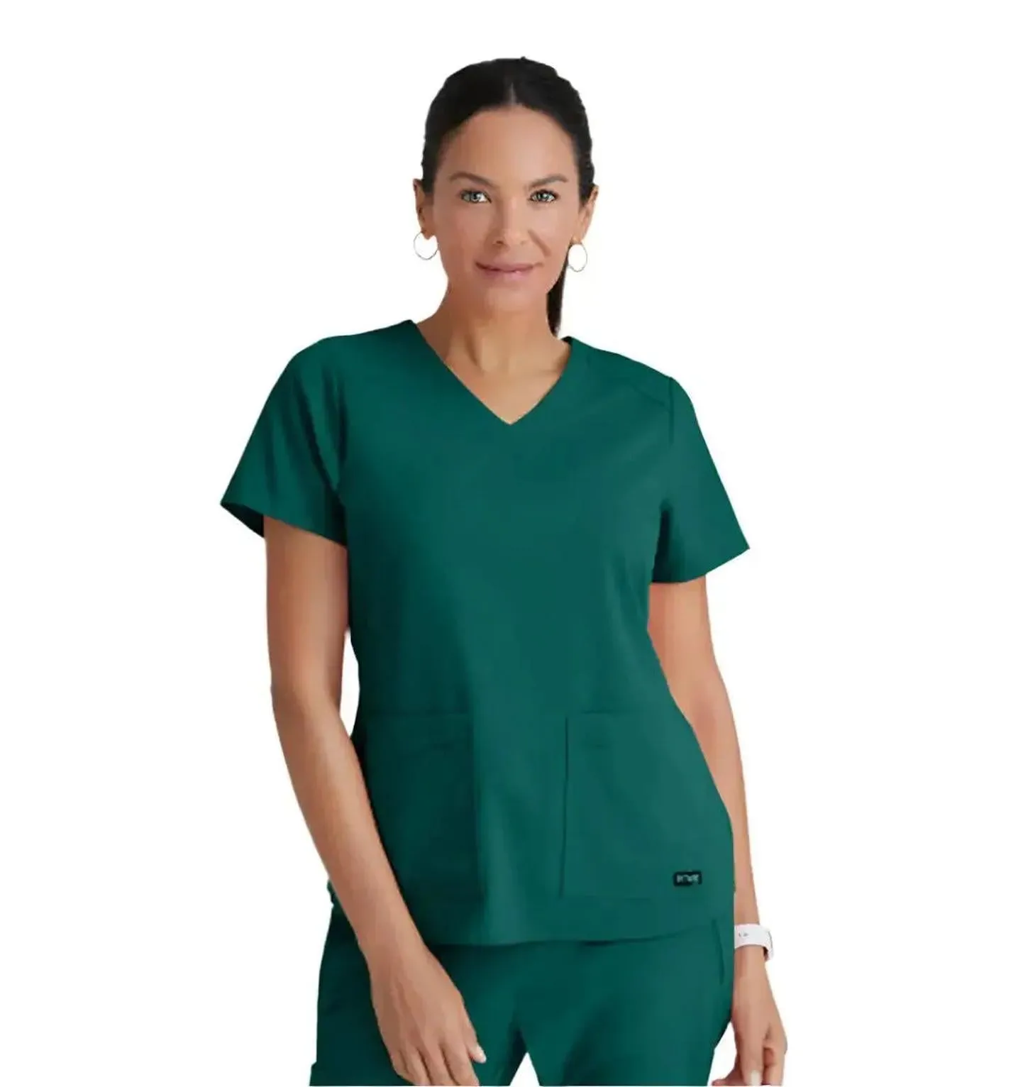 Grey's Anatomy Stretch™ by Barco Emma 4-Pocket V-Neck Scrub Top