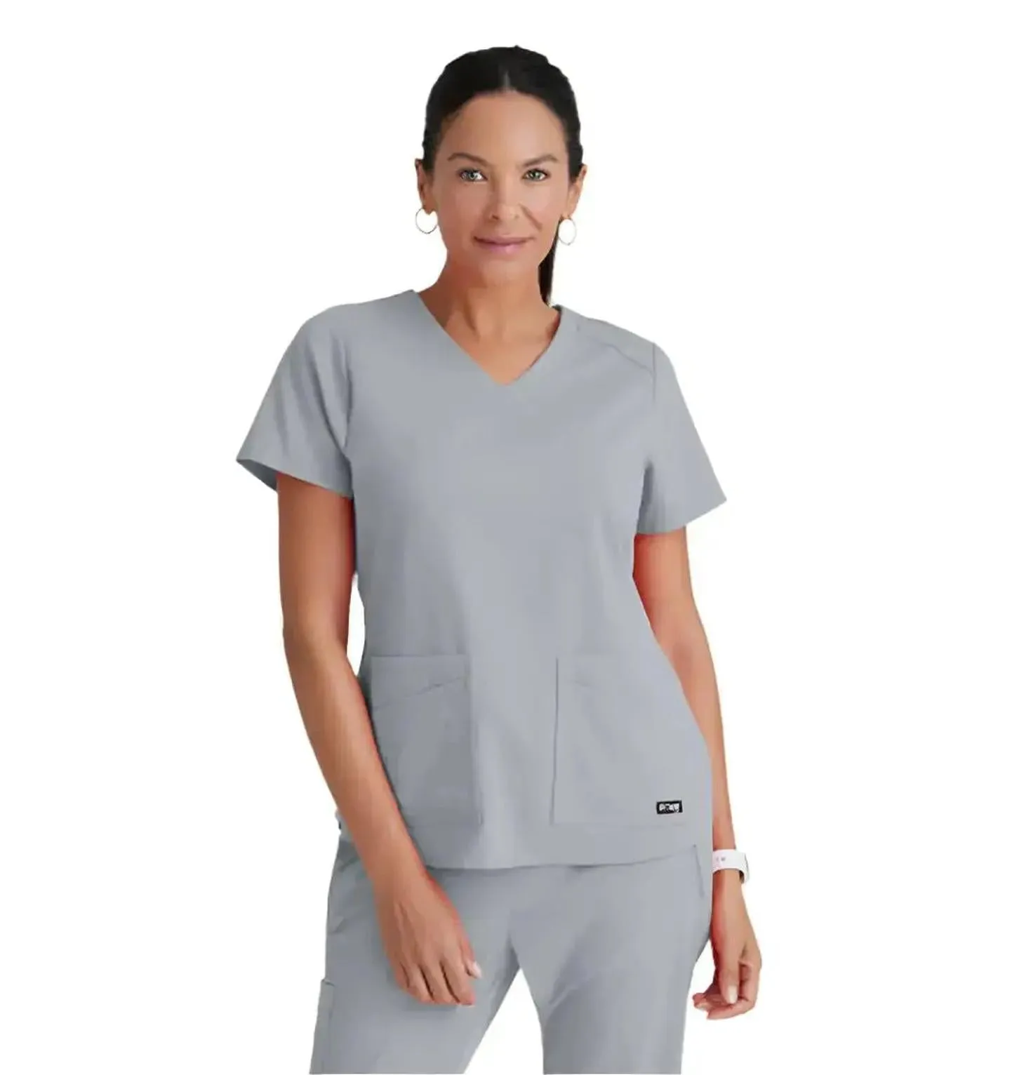 Grey's Anatomy Stretch™ by Barco Emma 4-Pocket V-Neck Scrub Top
