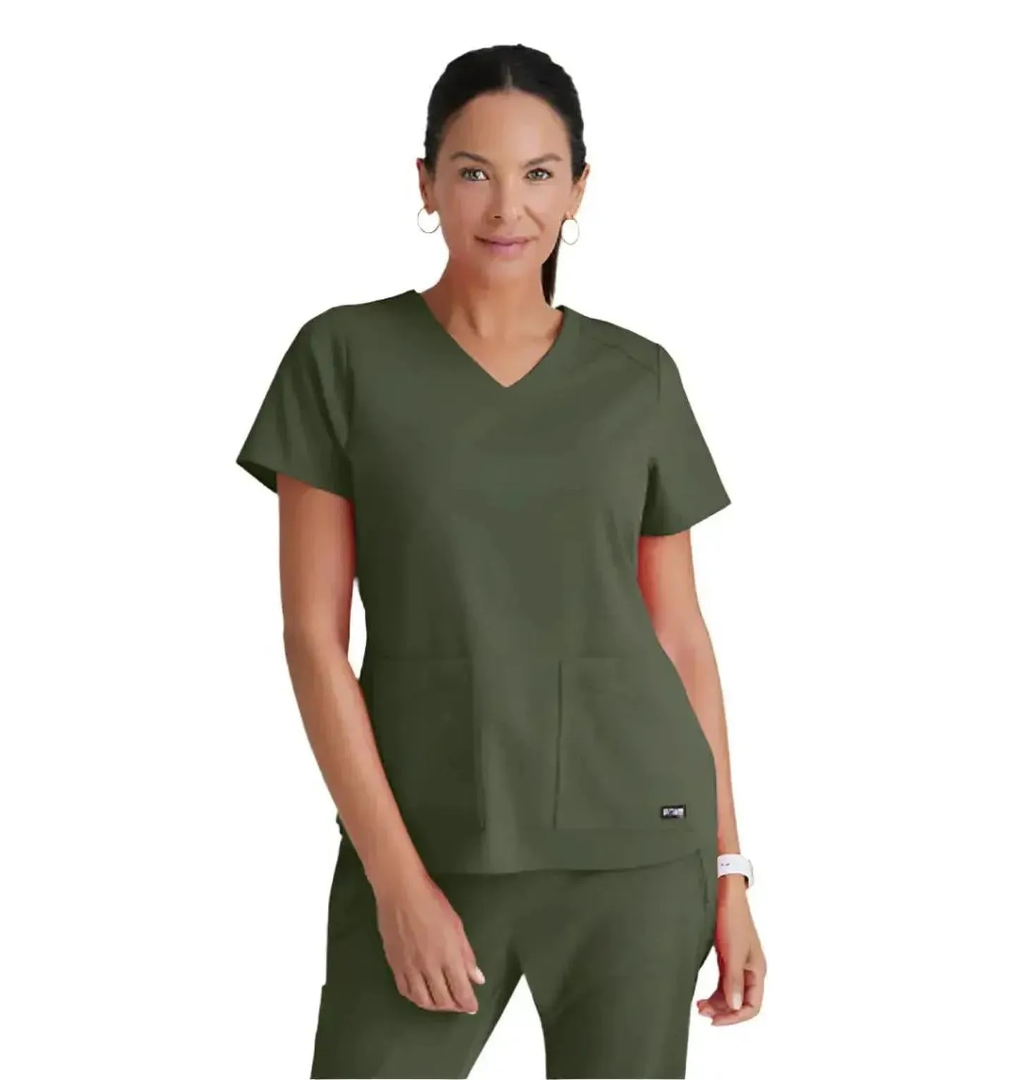 Grey's Anatomy Stretch™ by Barco Emma 4-Pocket V-Neck Scrub Top