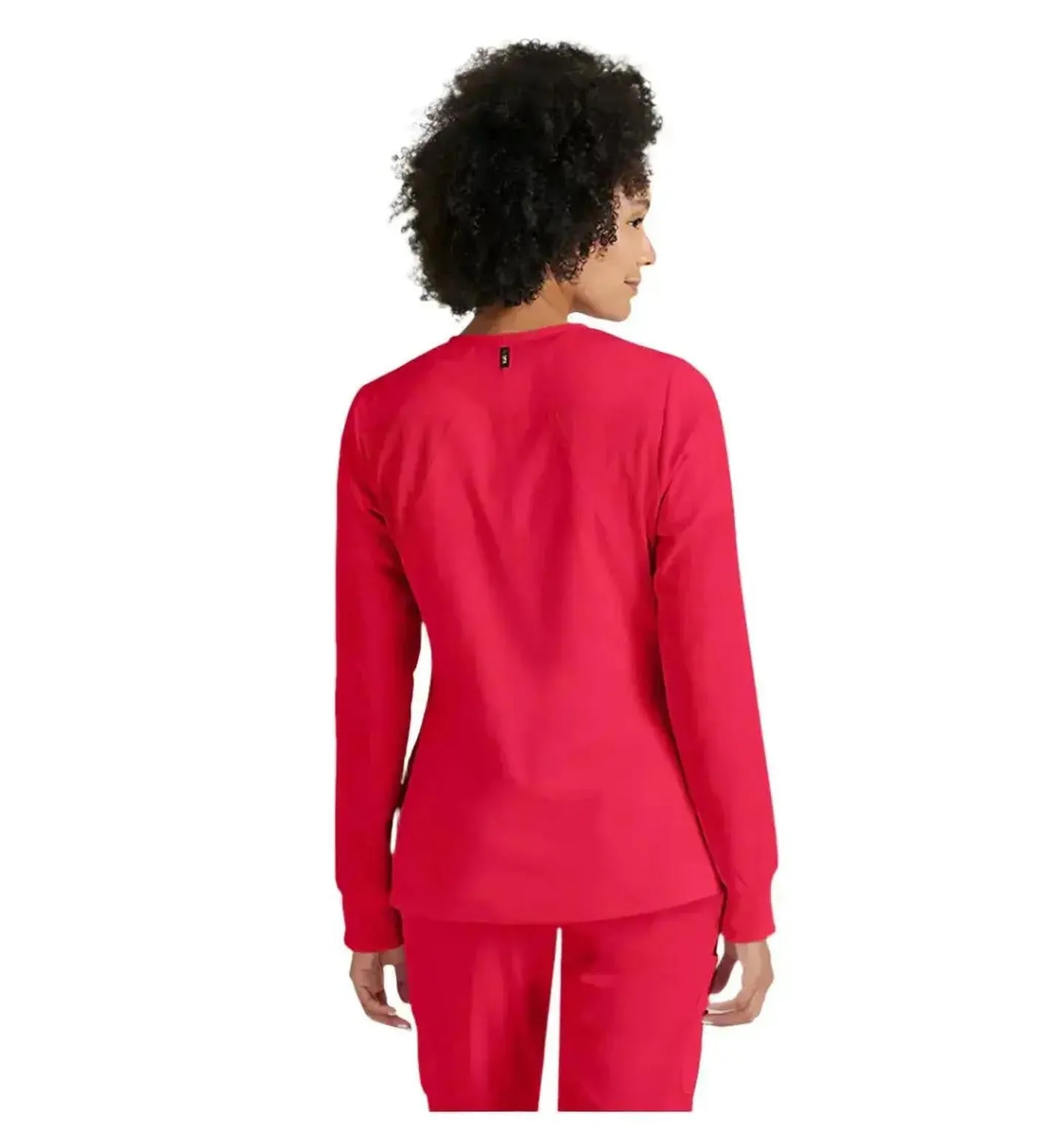 Grey's Anatomy Stretch™ by Barco Gianna 5-Pocket Crewneck Scrub Jacket