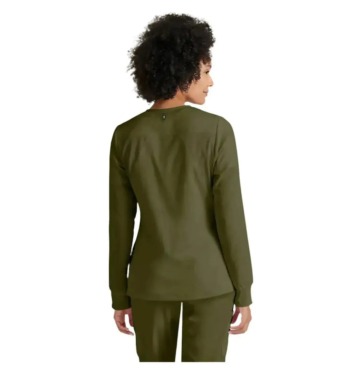 Grey's Anatomy Stretch™ by Barco Gianna 5-Pocket Crewneck Scrub Jacket